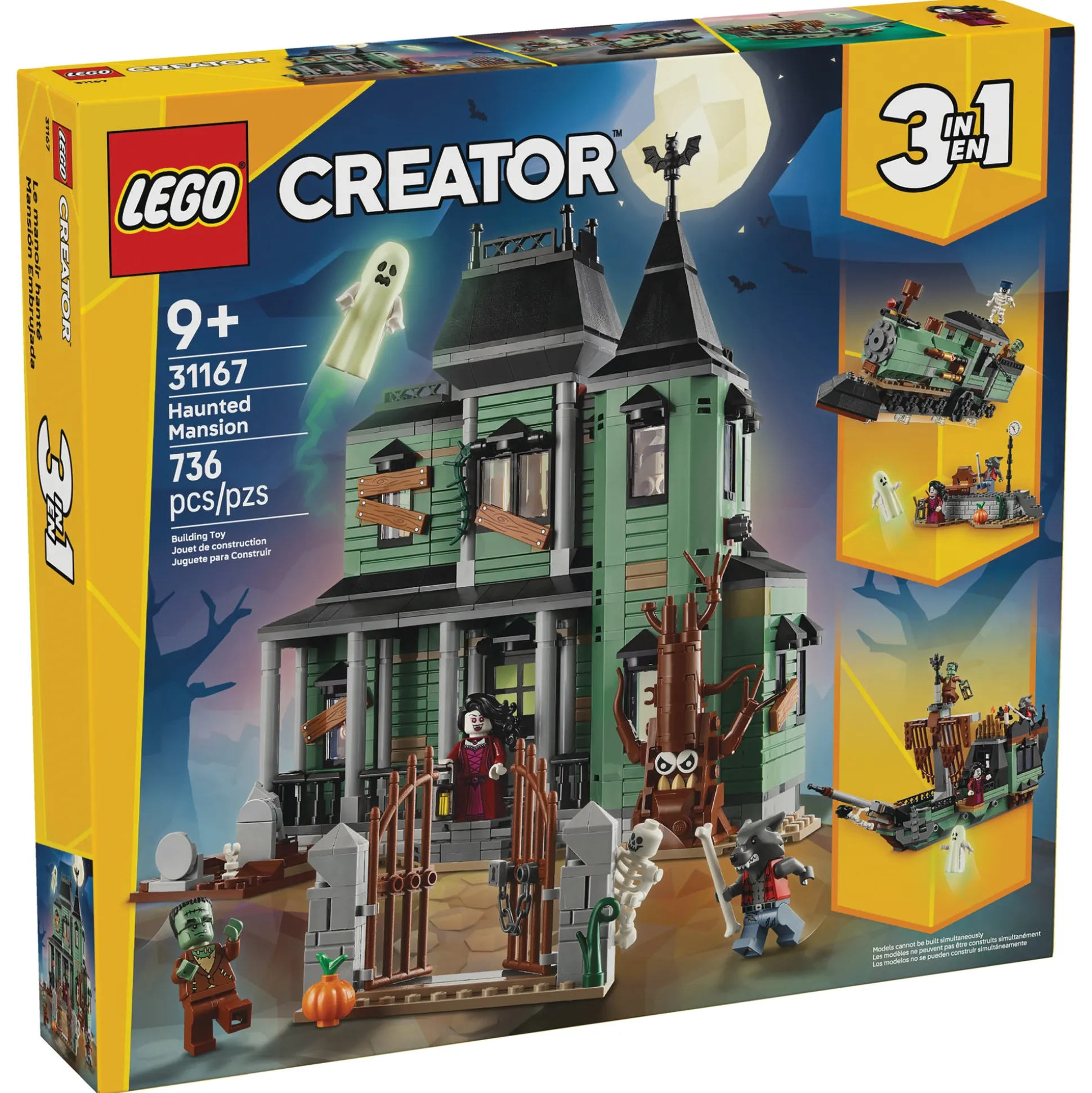 LEGO Creator 3-in-1 Haunted Mansion
