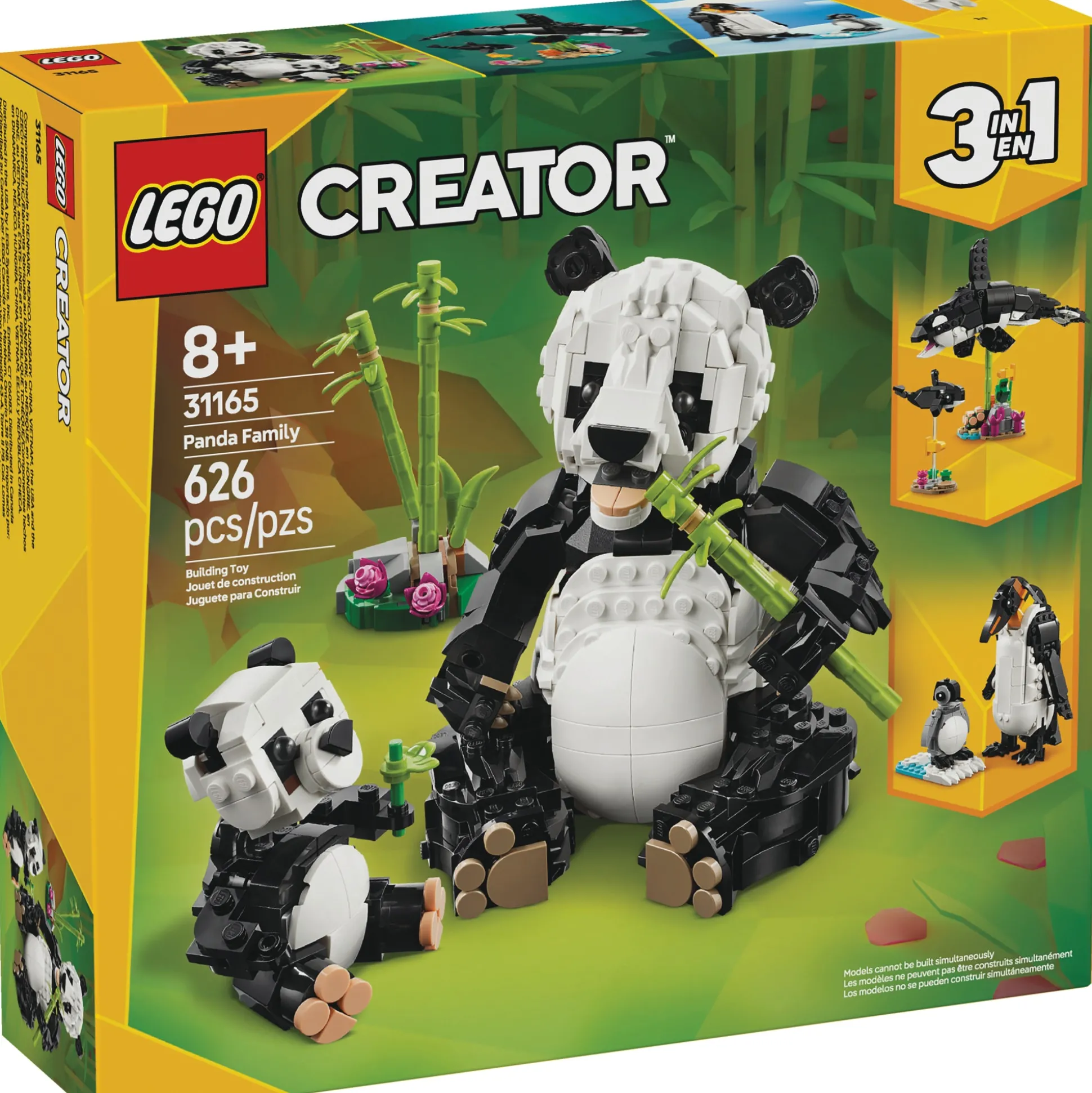 LEGO Creator 3-in-1 Panda Family