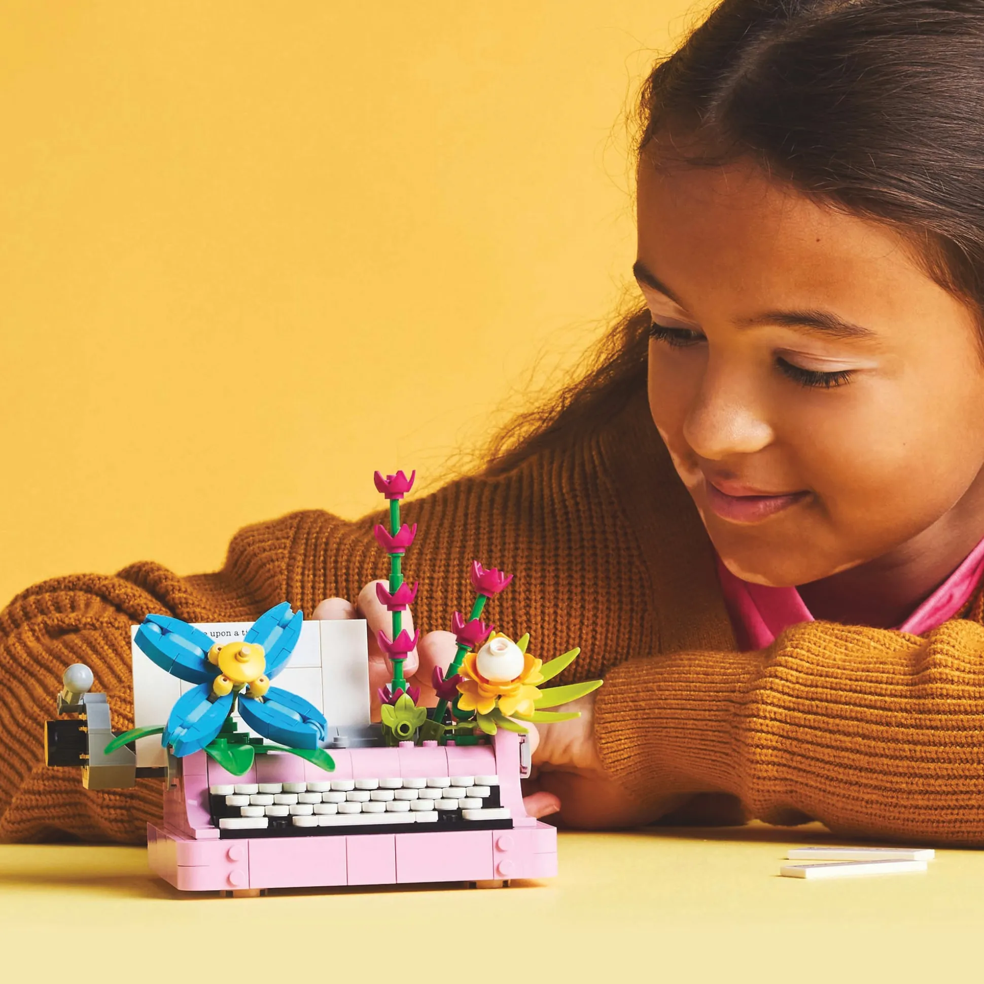LEGO Creator 3-in-1 Typewriter with Flowers