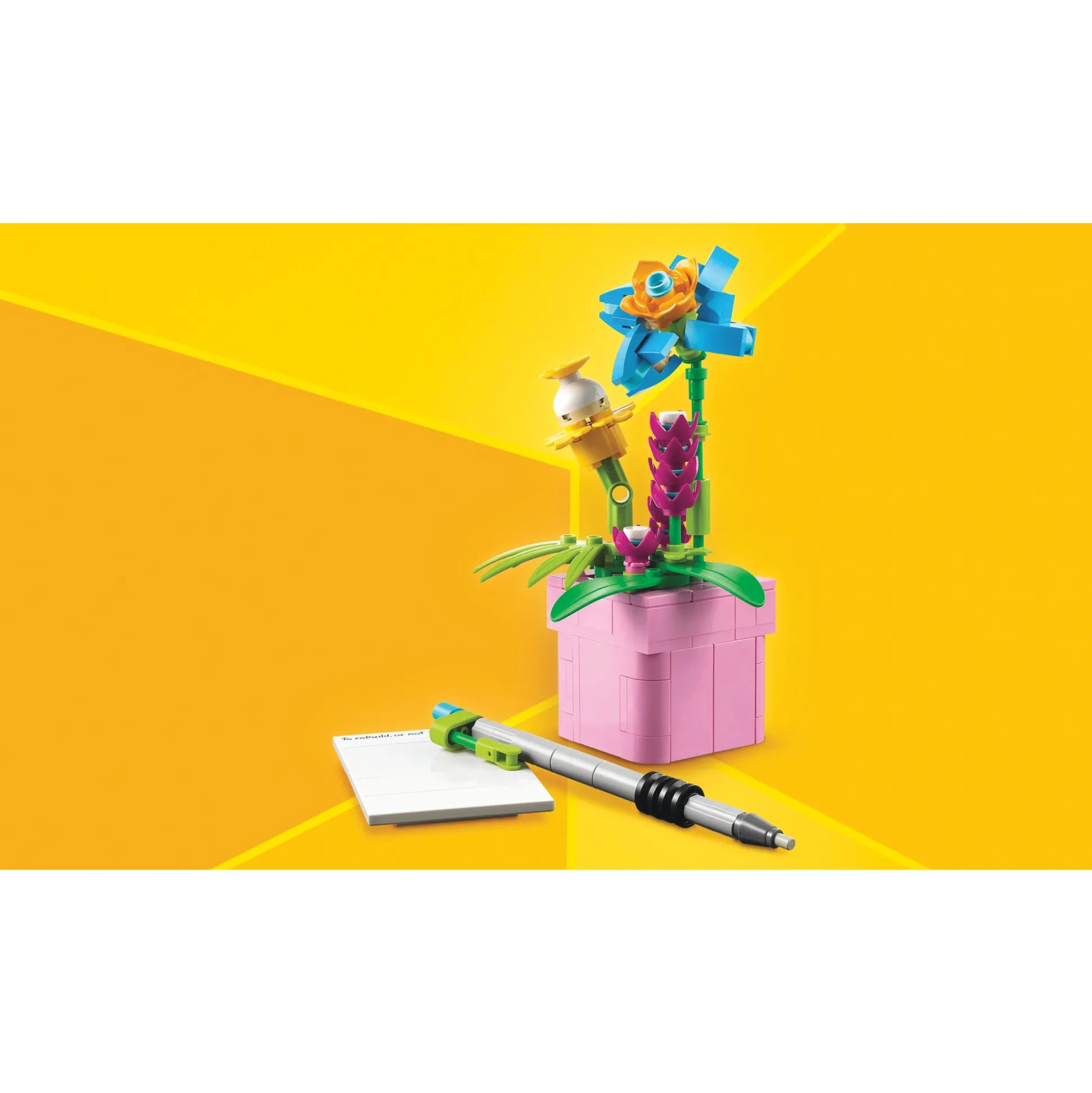 LEGO Creator 3-in-1 Typewriter with Flowers