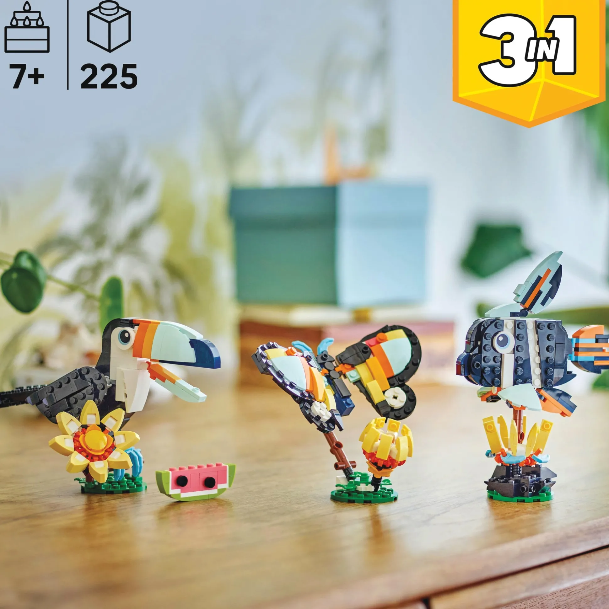 LEGO Creator 3-in-1 Wild Animals: Tropical Toucan