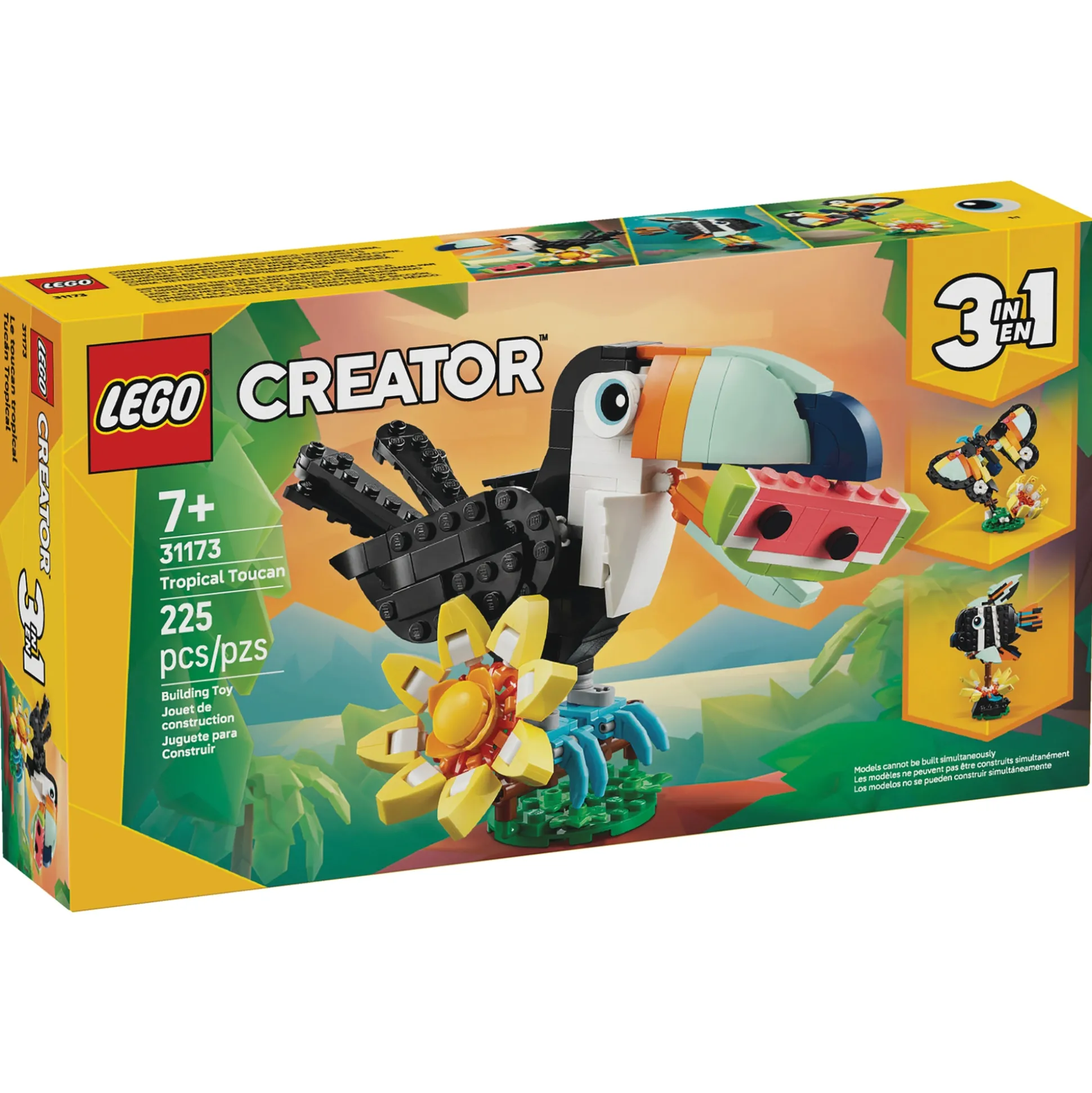 LEGO Creator 3-in-1 Wild Animals: Tropical Toucan