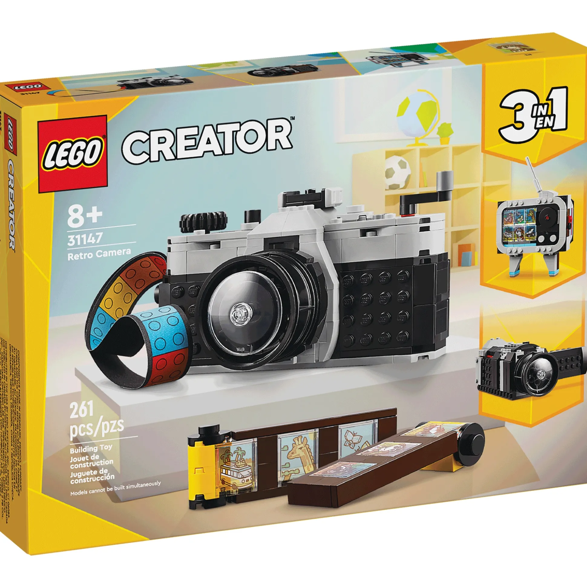 LEGO Creator Retro Camera 3in1 Toy
