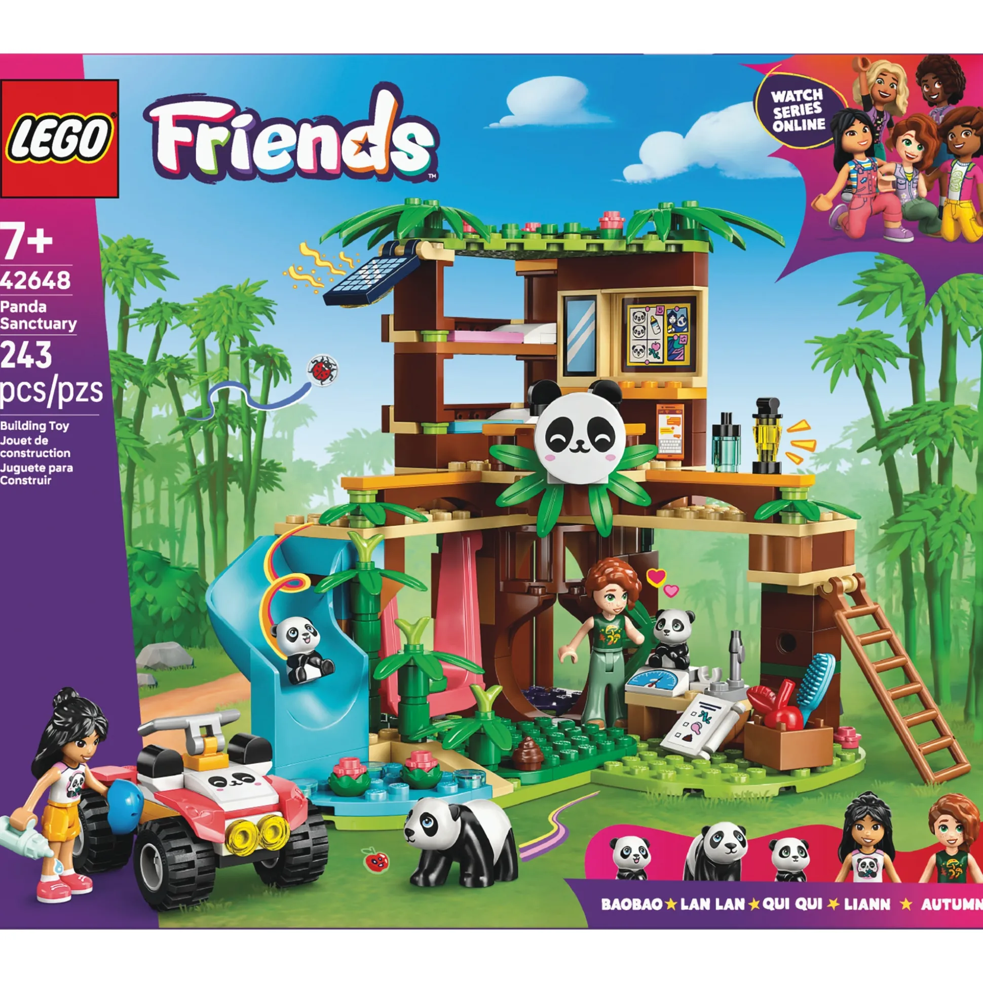 LEGO Friends Panda Sanctuary Animal Care