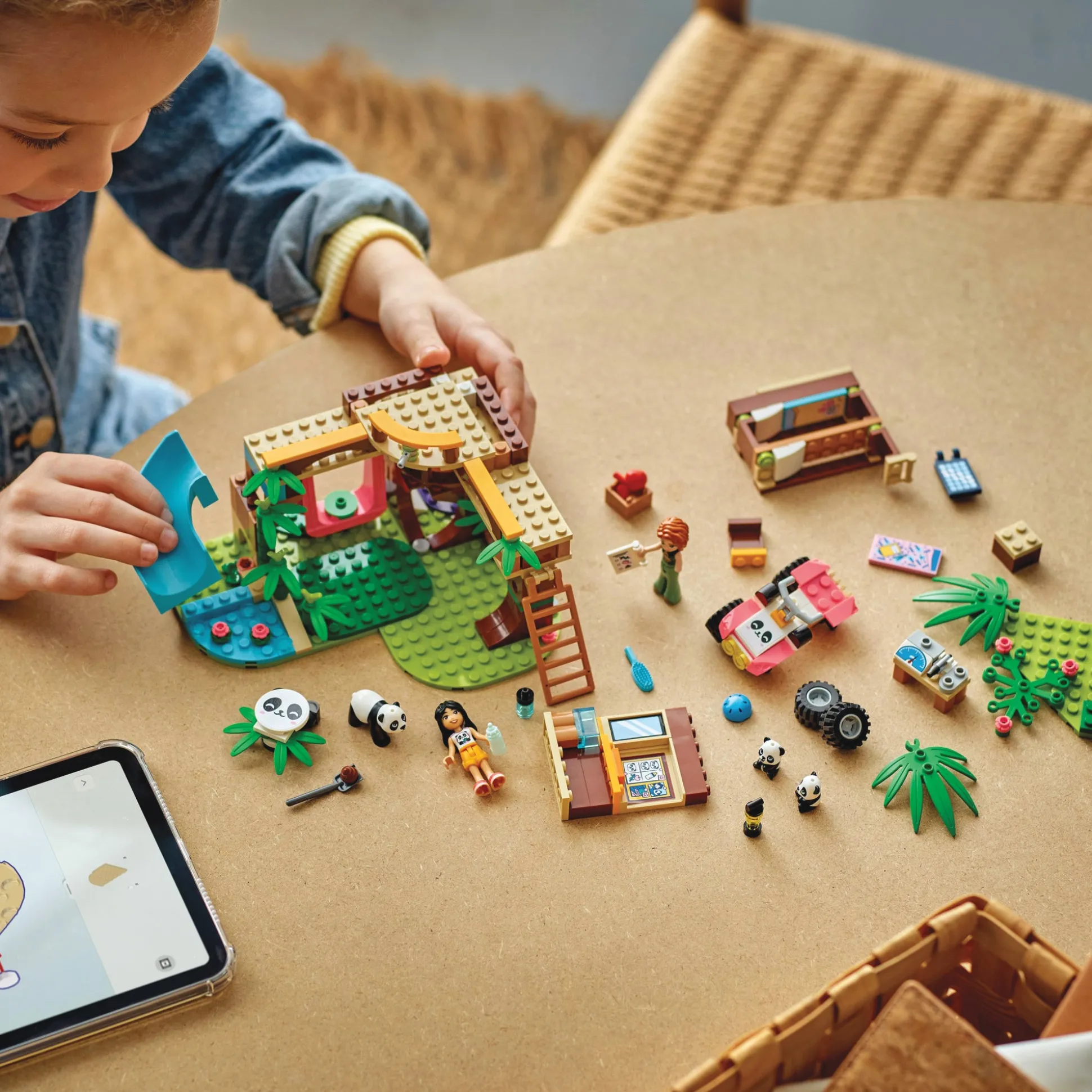 LEGO Friends Panda Sanctuary Animal Care