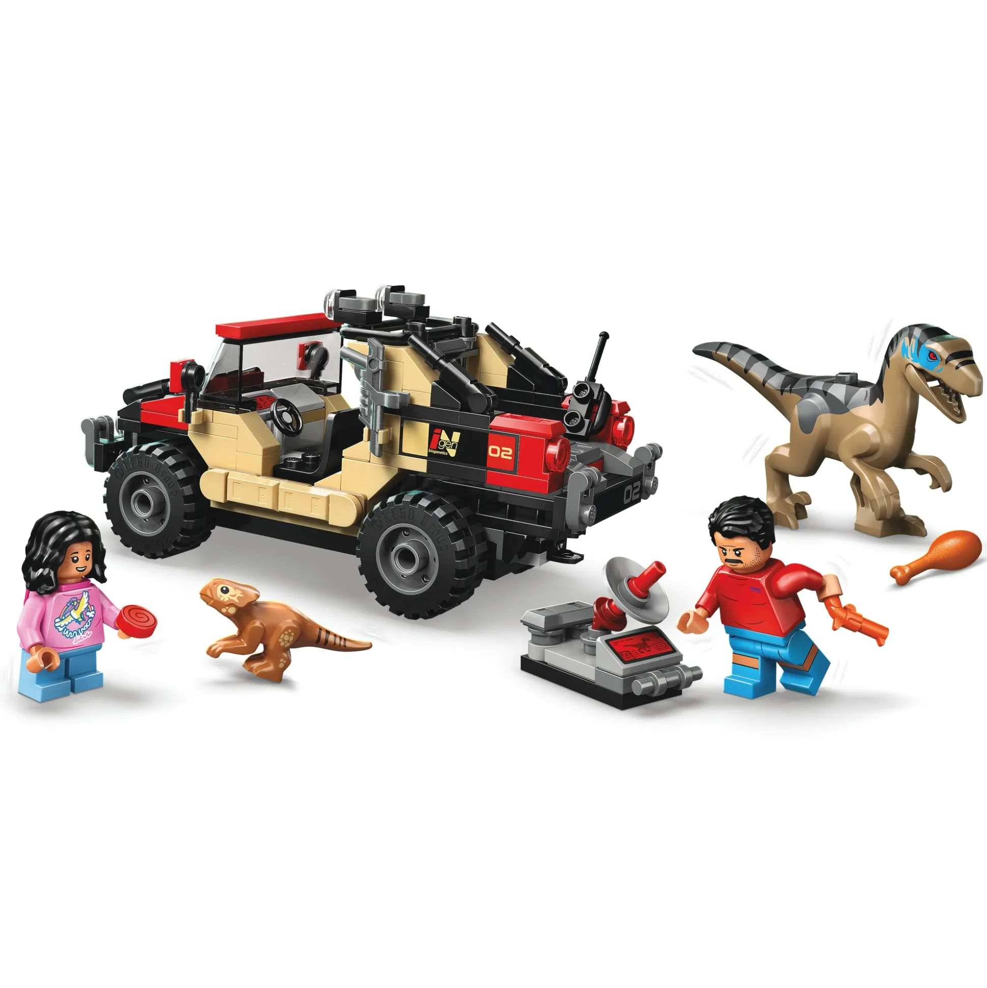 LEGO Jurassic World Raptor Off-Road Escape