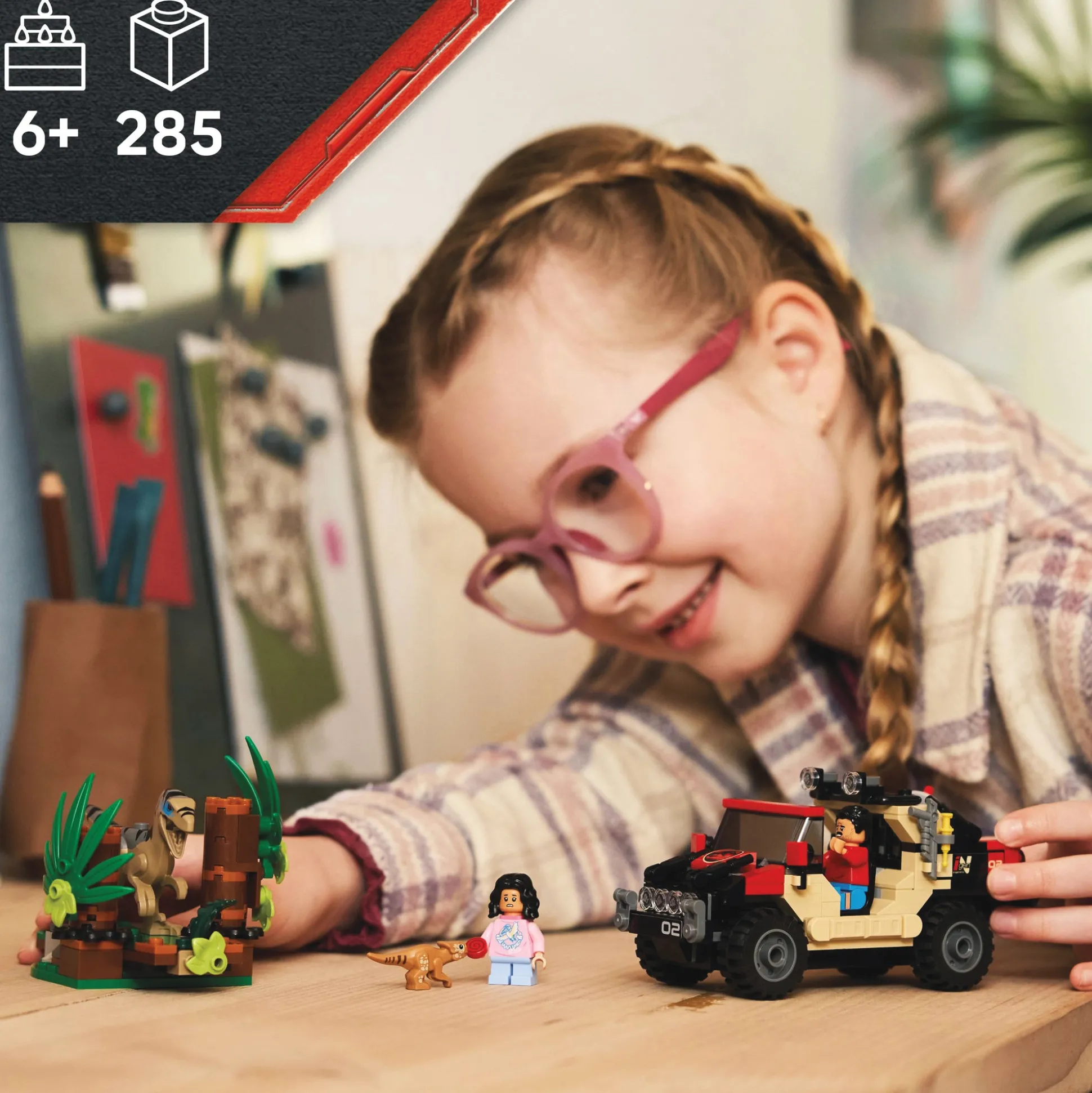 LEGO Jurassic World Raptor Off-Road Escape