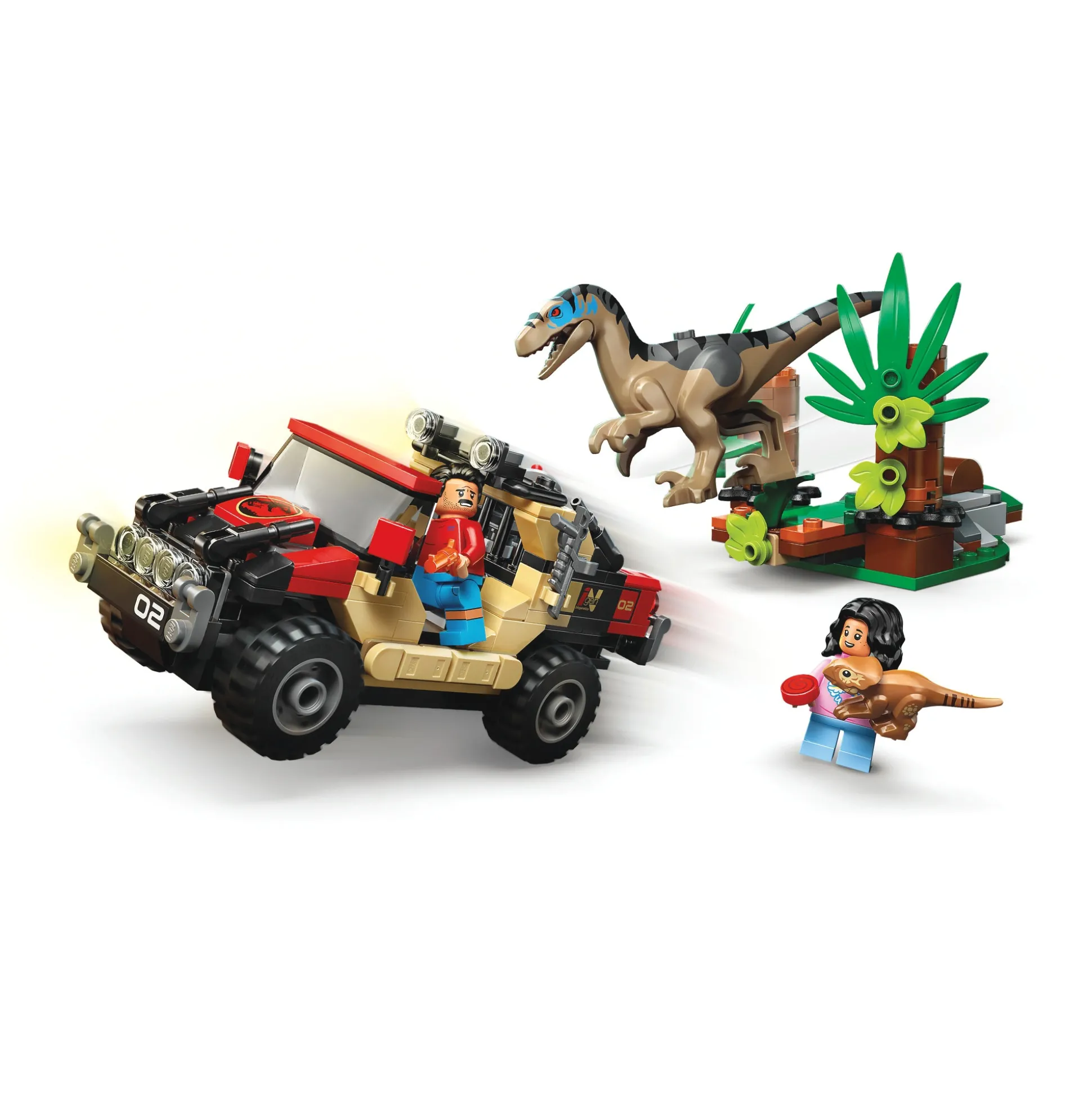 LEGO Jurassic World Raptor Off-Road Escape