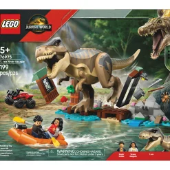 LEGO Jurassic World T-Rex River Escape