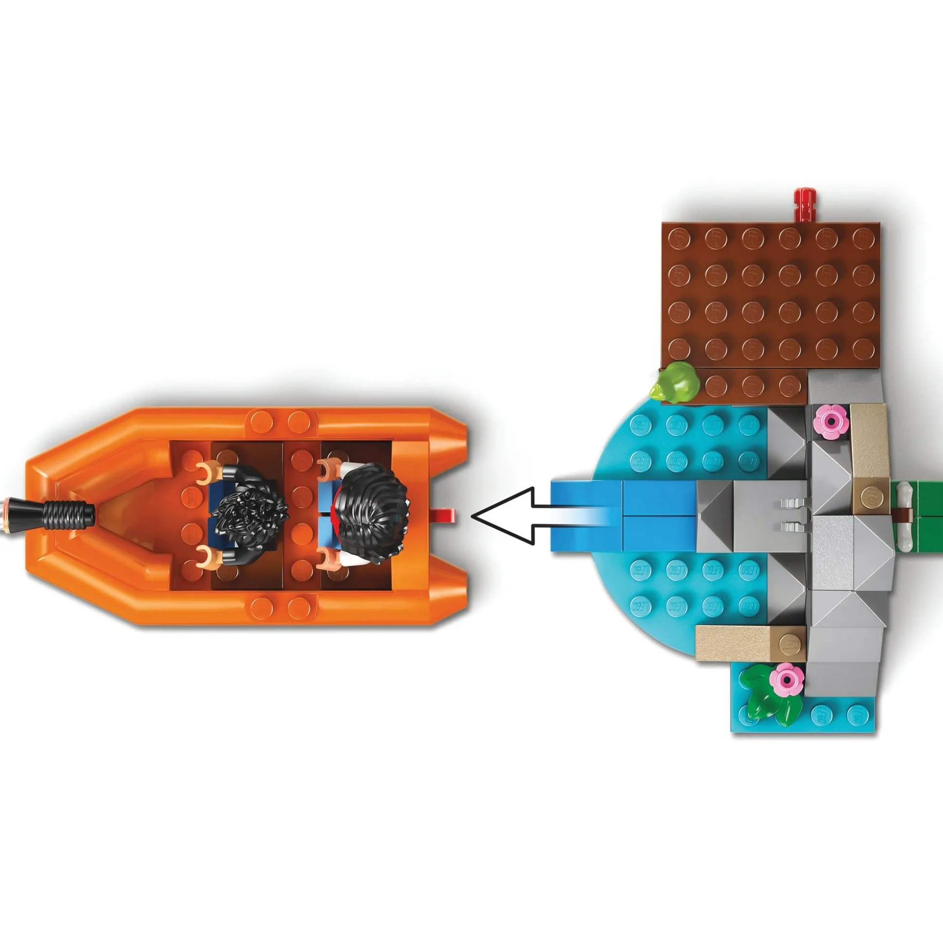 LEGO Jurassic World T-Rex River Escape
