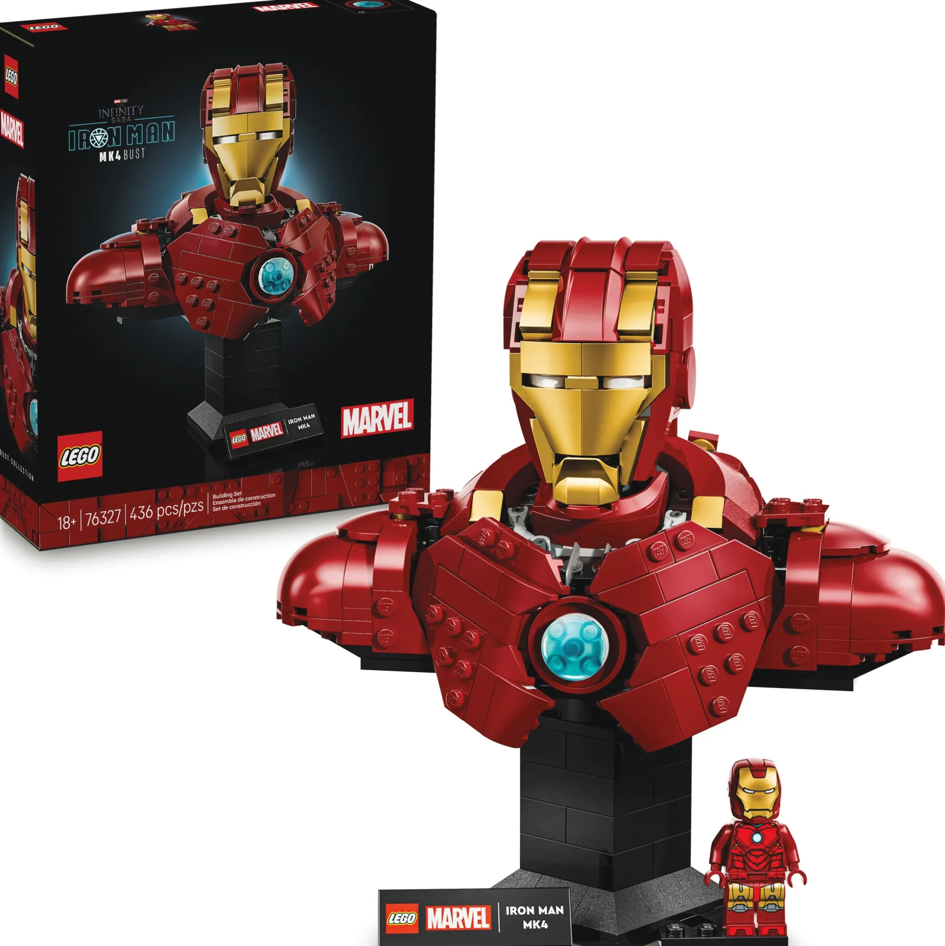 LEGO Marvel Iron Man MK4 Bust