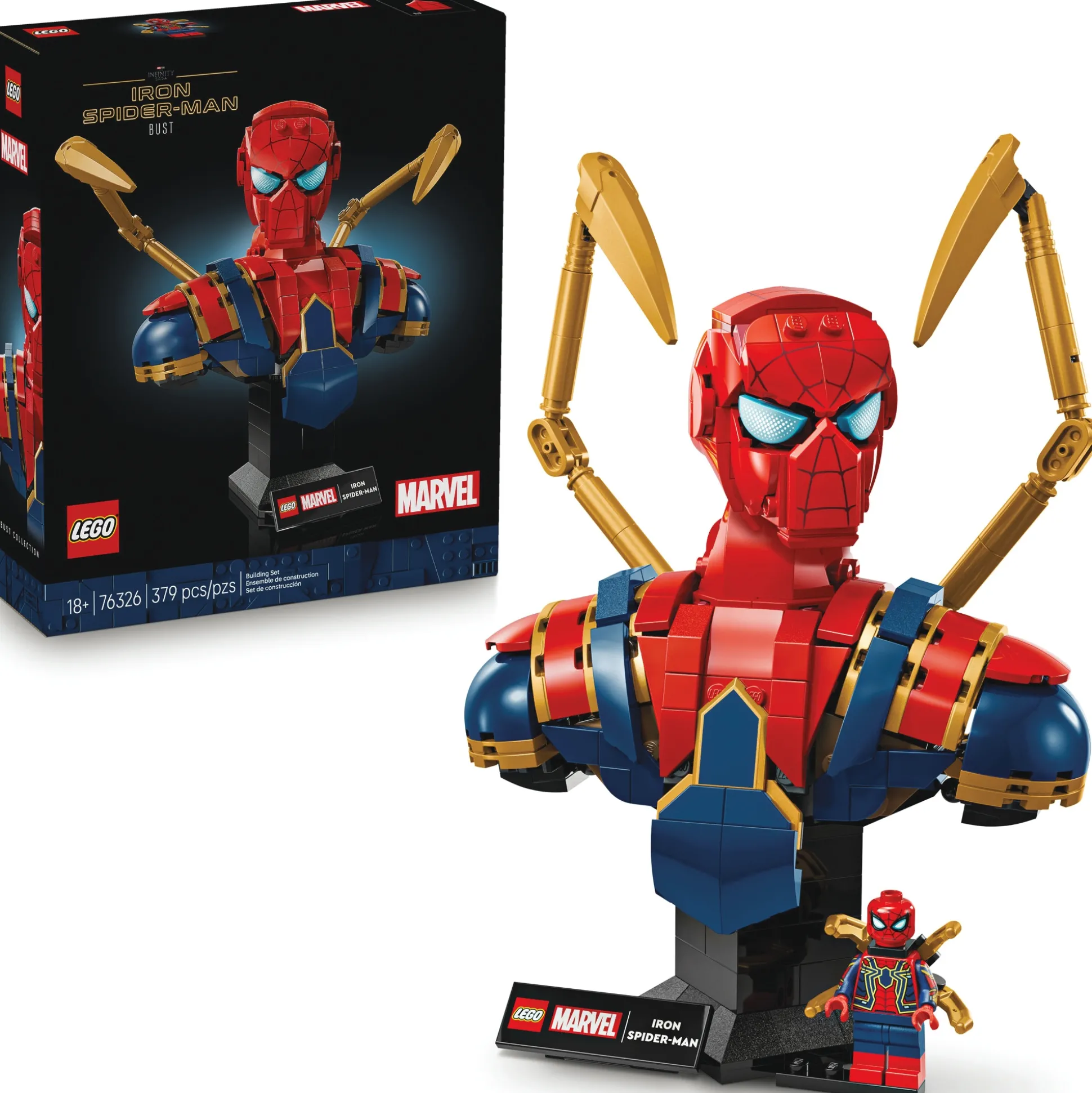 LEGO Marvel Iron Spider-Man Bust
