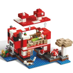 LEGO Minecraft Mooshroom House