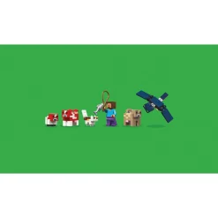 LEGO Minecraft Mooshroom House