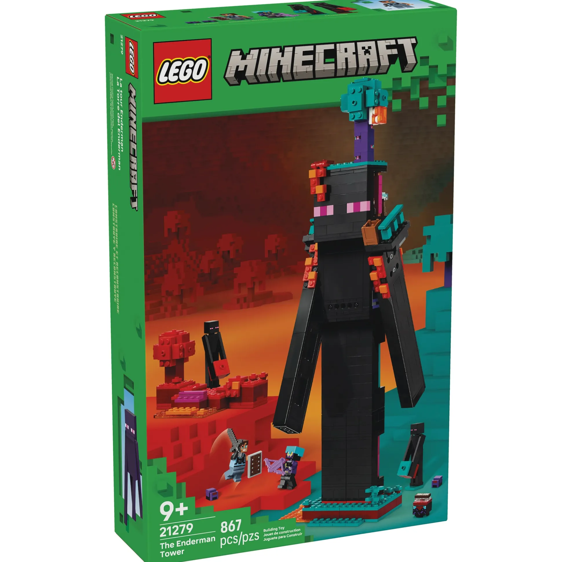 LEGO Minecraft The Enderman Tower