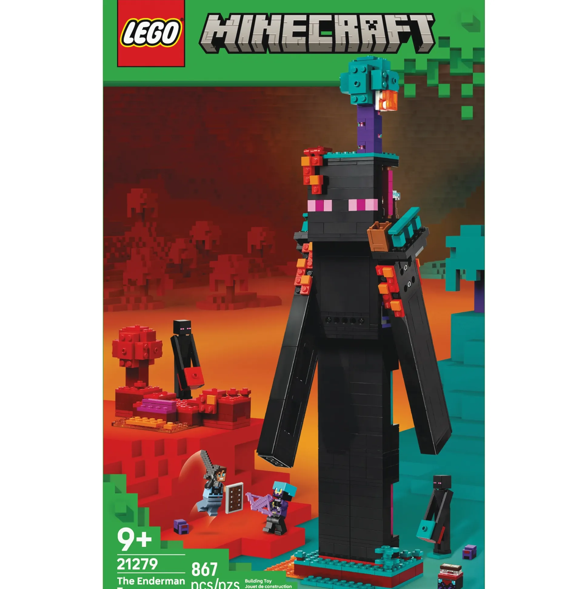 LEGO Minecraft The Enderman Tower