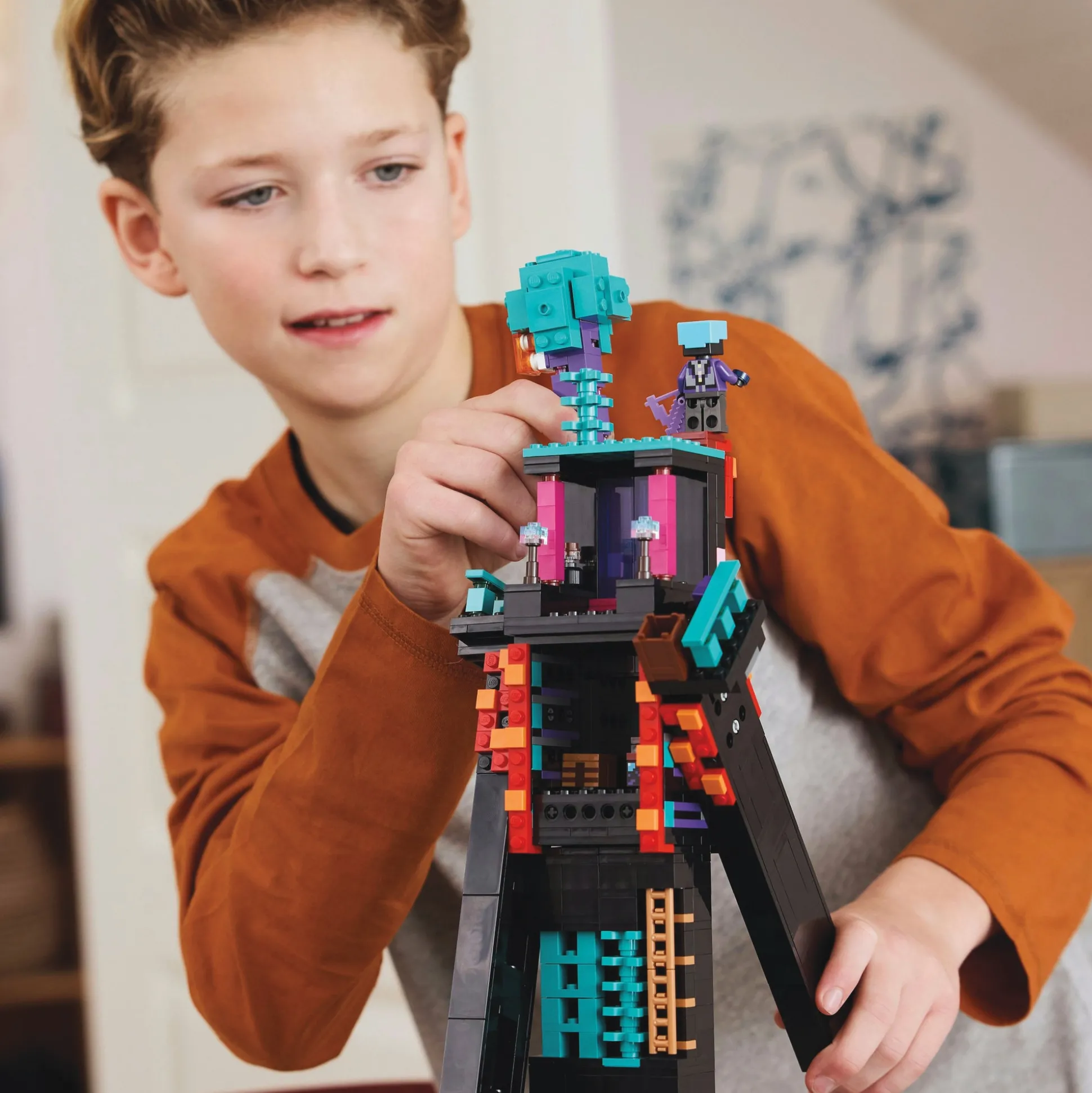 LEGO Minecraft The Enderman Tower