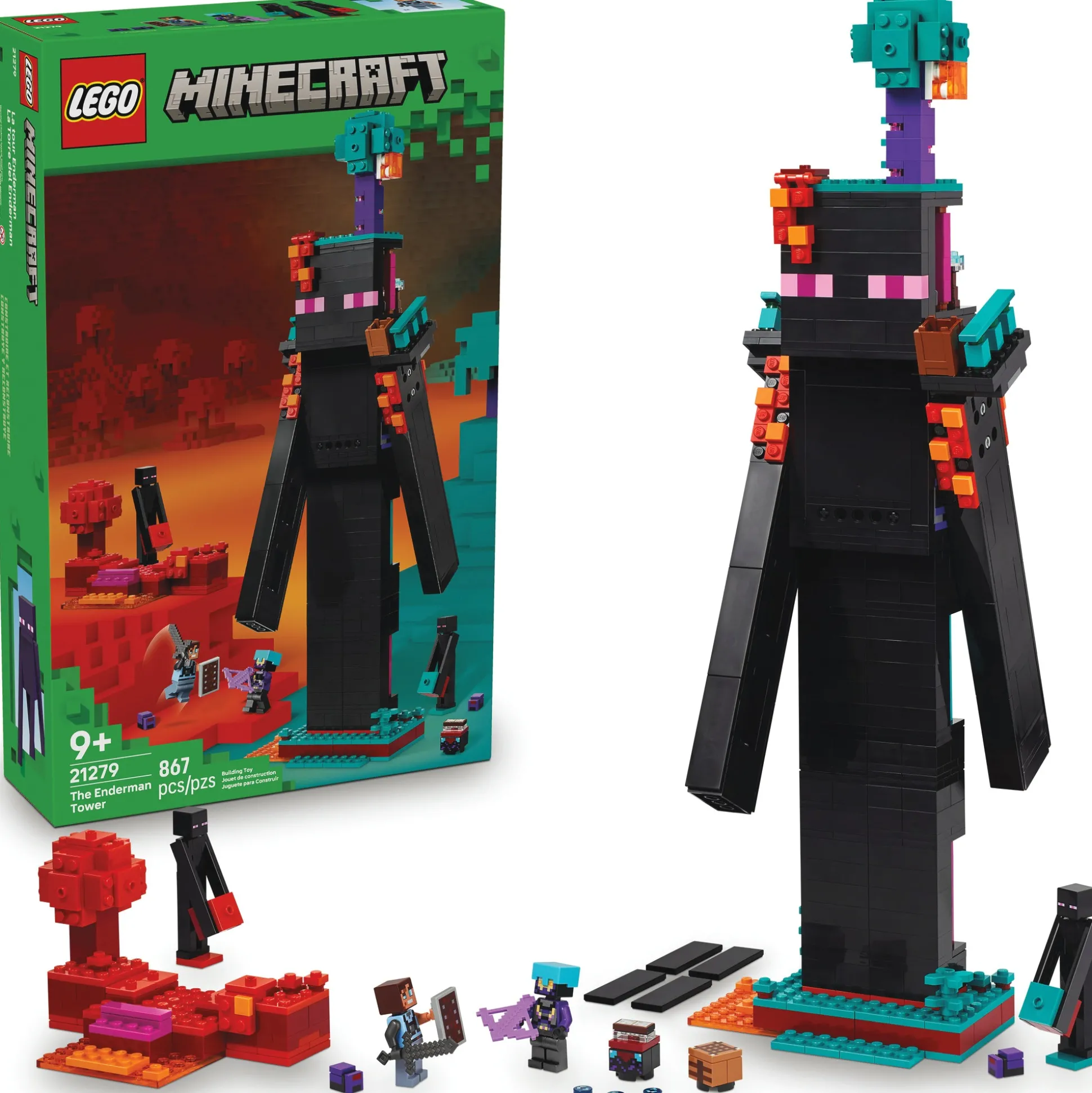 LEGO Minecraft The Enderman Tower