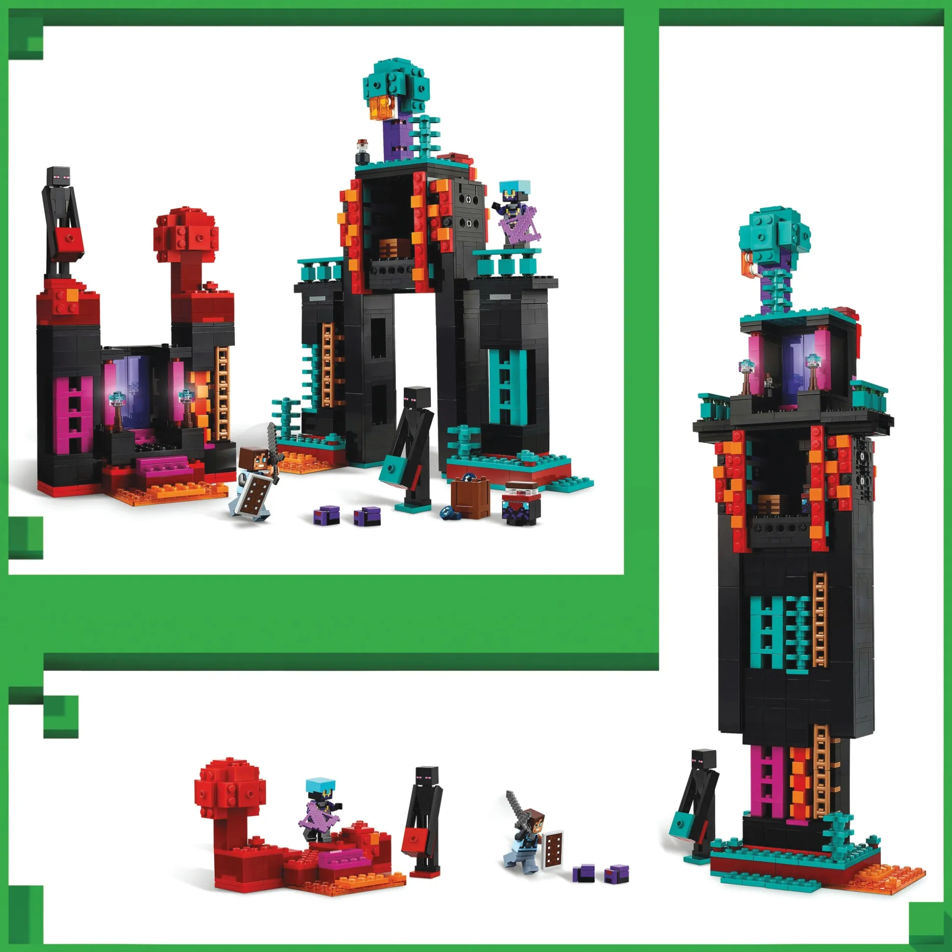 LEGO Minecraft The Enderman Tower