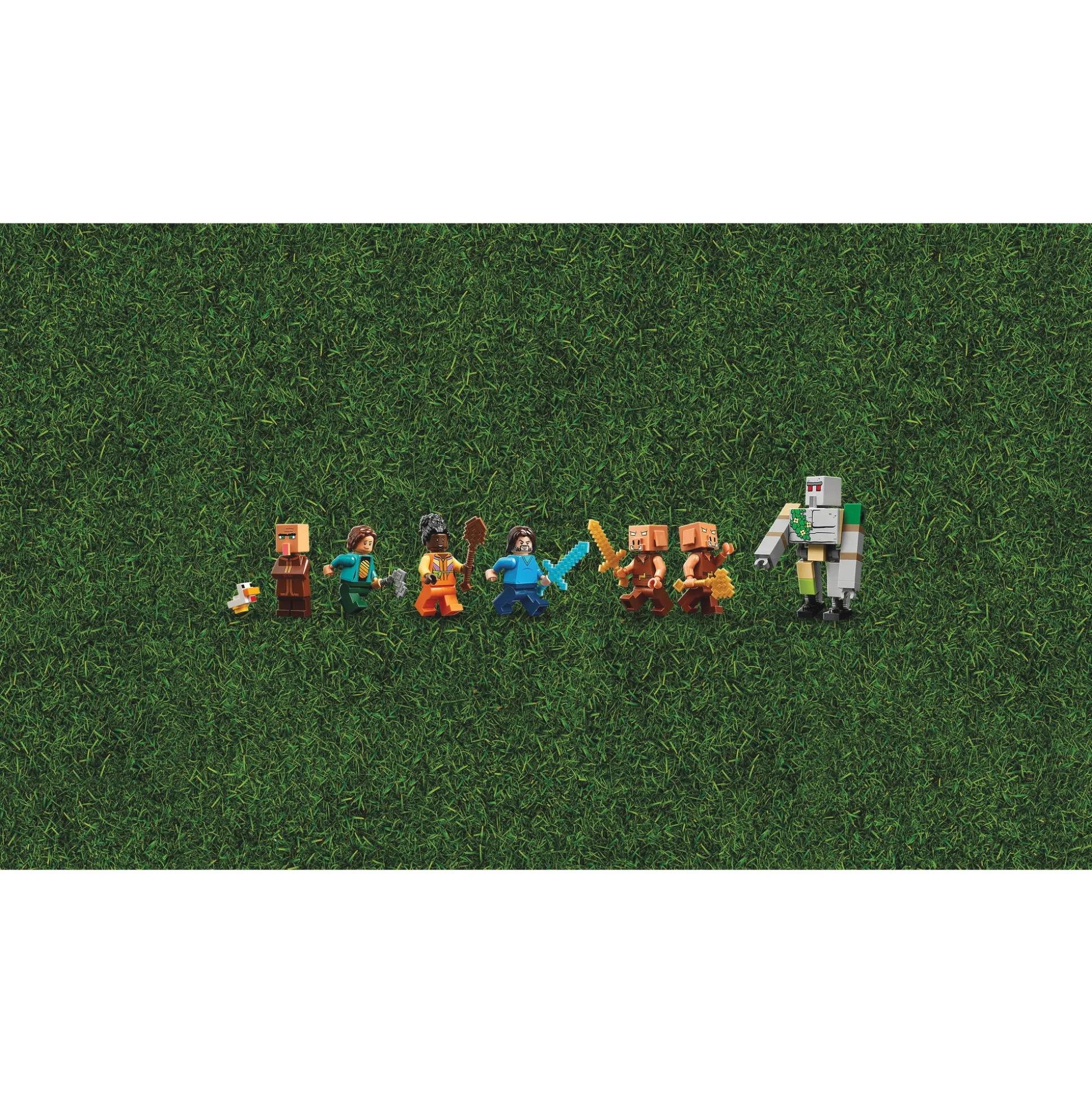 LEGO Minecraft The Ghast Balloon Village Attack