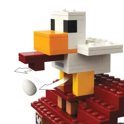LEGO Minecraft The Ghast Balloon Village Attack