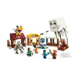 LEGO Minecraft The Ghast Balloon Village Attack