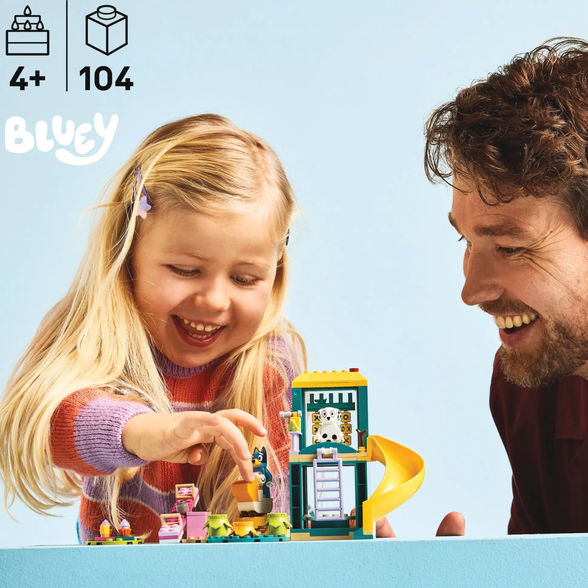 LEGO Playground Fun with Bluey and Chloe
