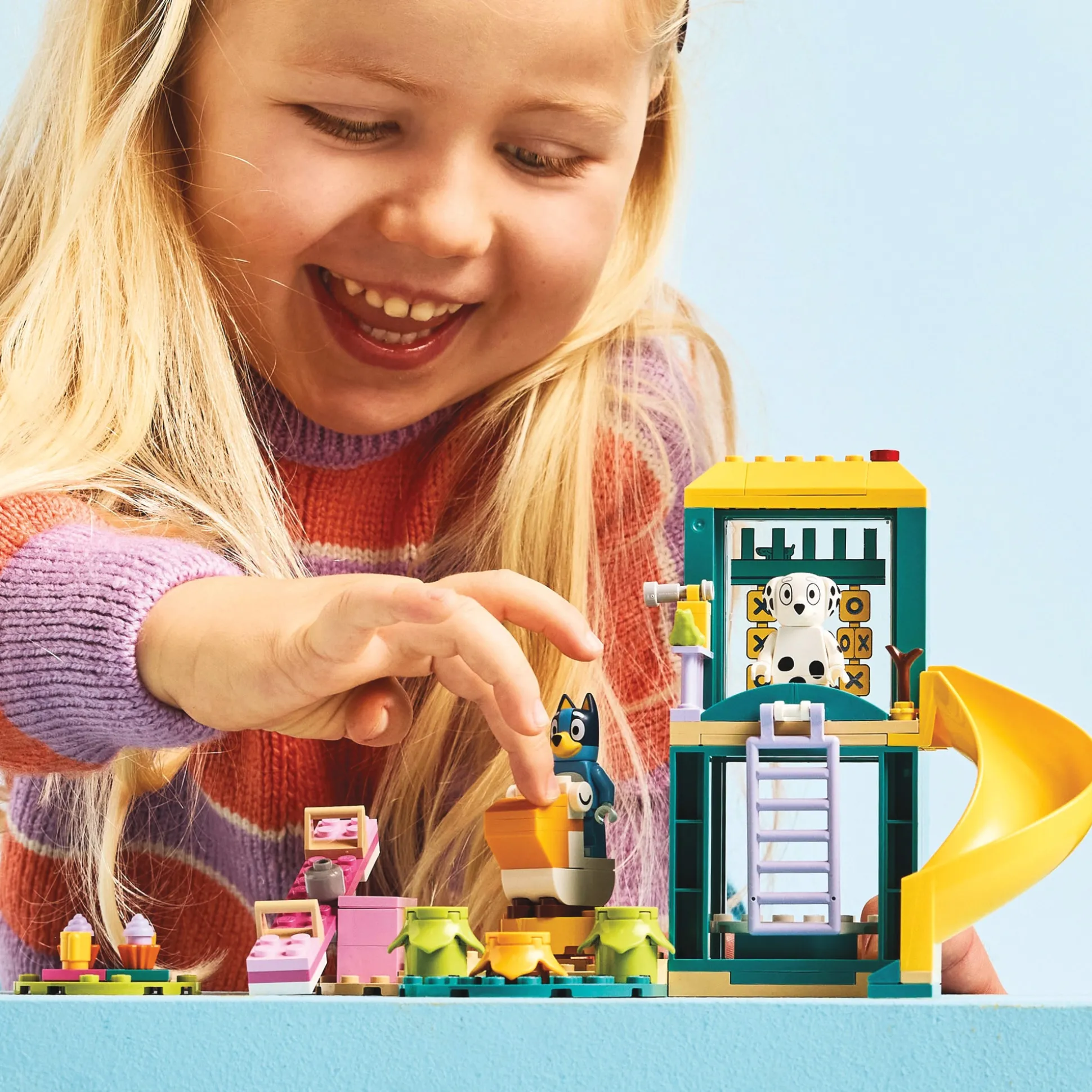 LEGO Playground Fun with Bluey and Chloe