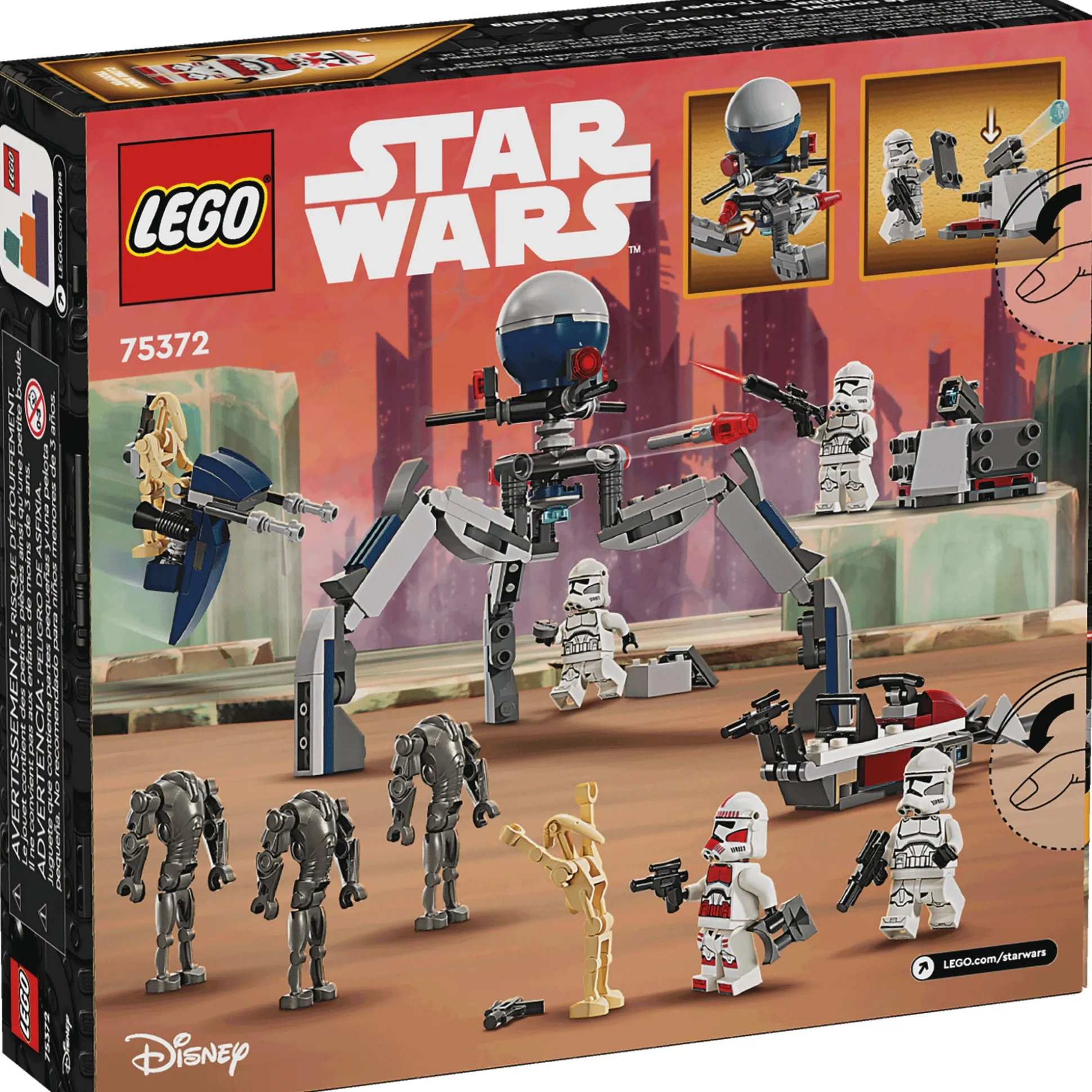 LEGO Star Wars Clone Trooper & Battle Droid Battle Pack