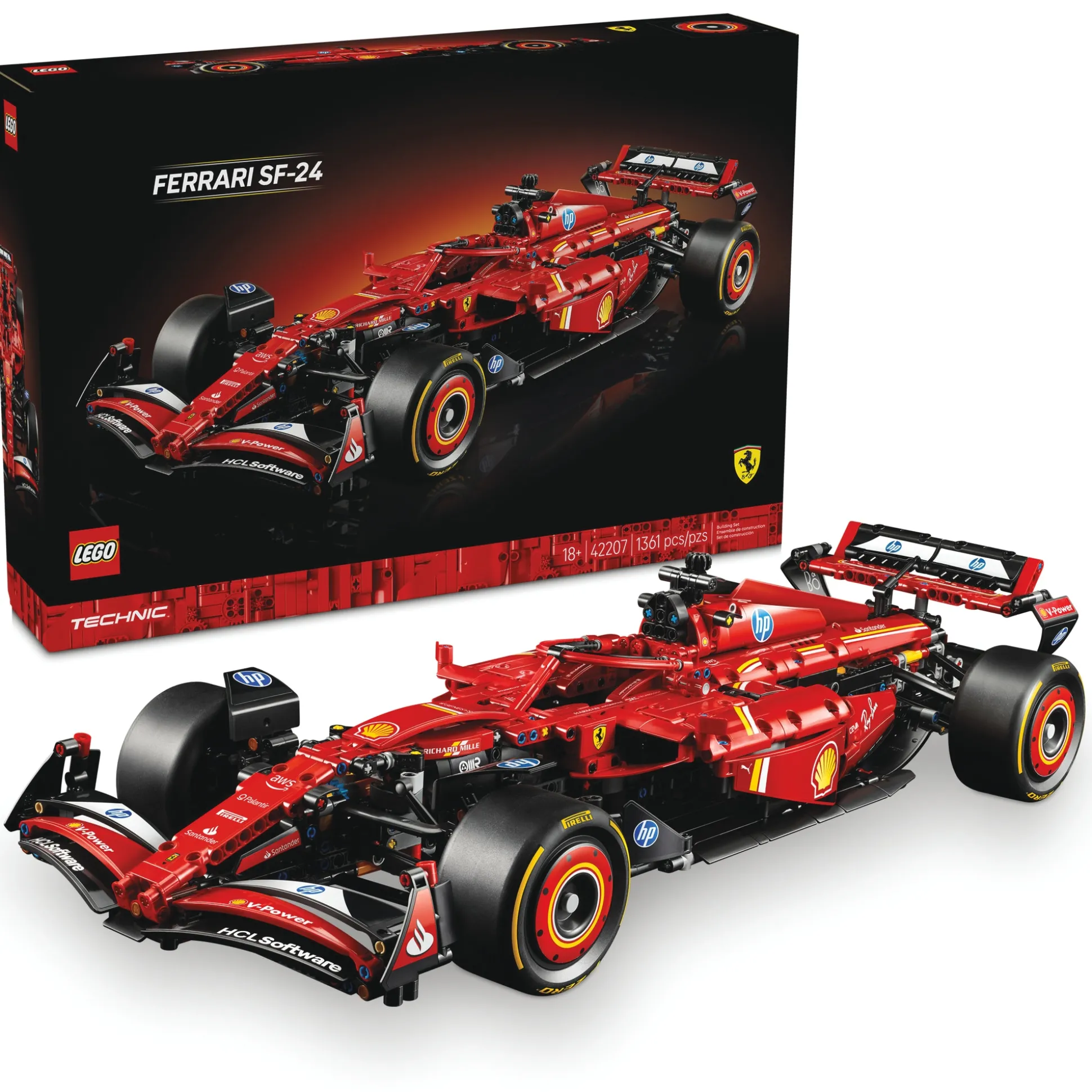 LEGO Technic Ferrari SF-24 Formula 1 Model
