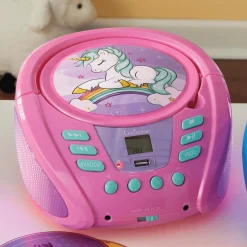 Lexibook Kids’ Bluetooth CD Player with Lights