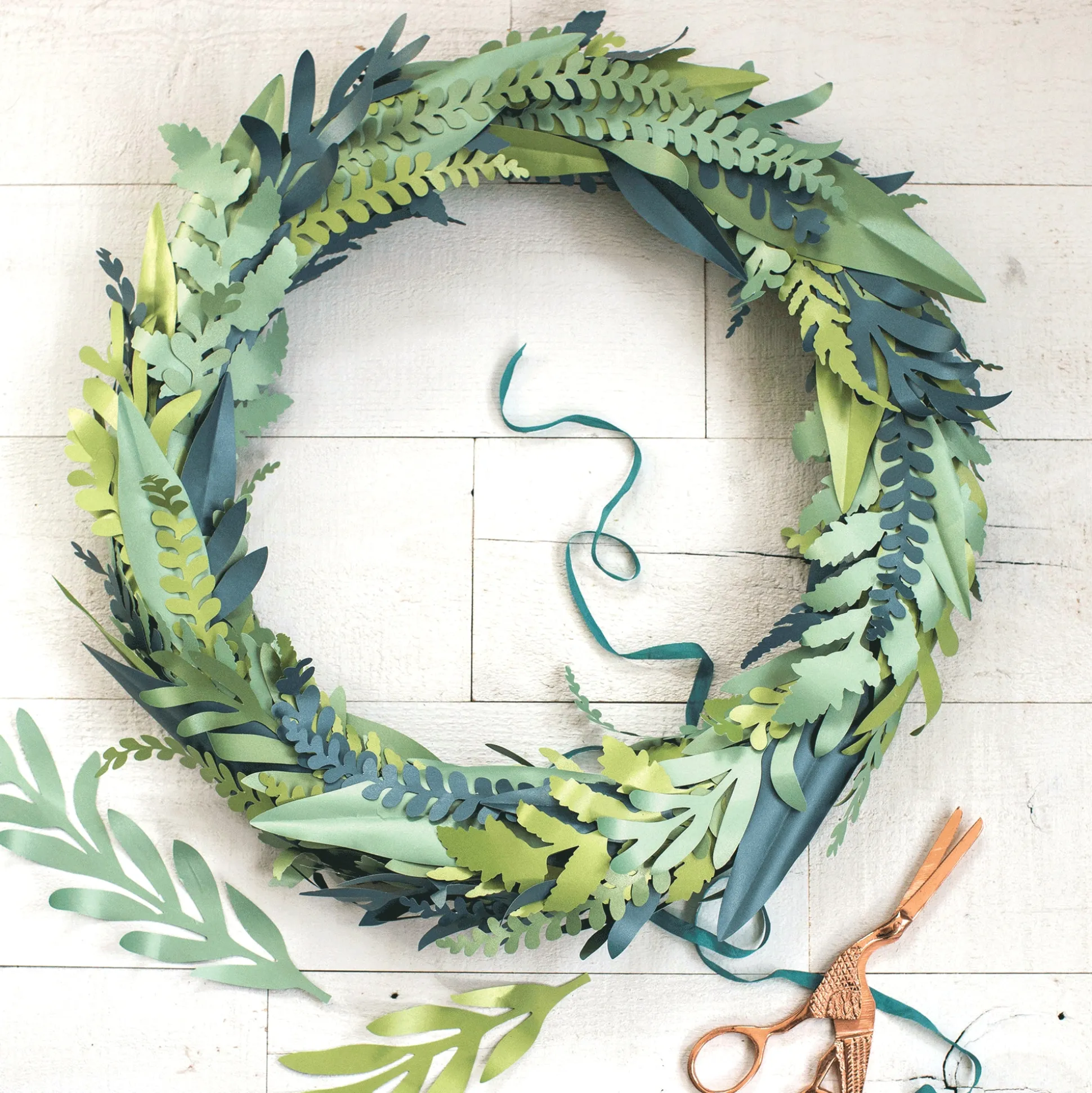 Lia Griffith Frosted-Paper Greenery Kits