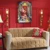 Light Up Santa Claus Canvas