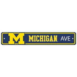 24" Lightweight NCAA Street Sign