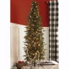 Lit Pencil Fir Tree