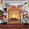 Lit Snow Family