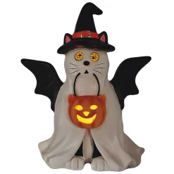 Lit Trick-or-Treat Cat