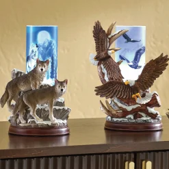 Lit Wildlife Tabletop Décor