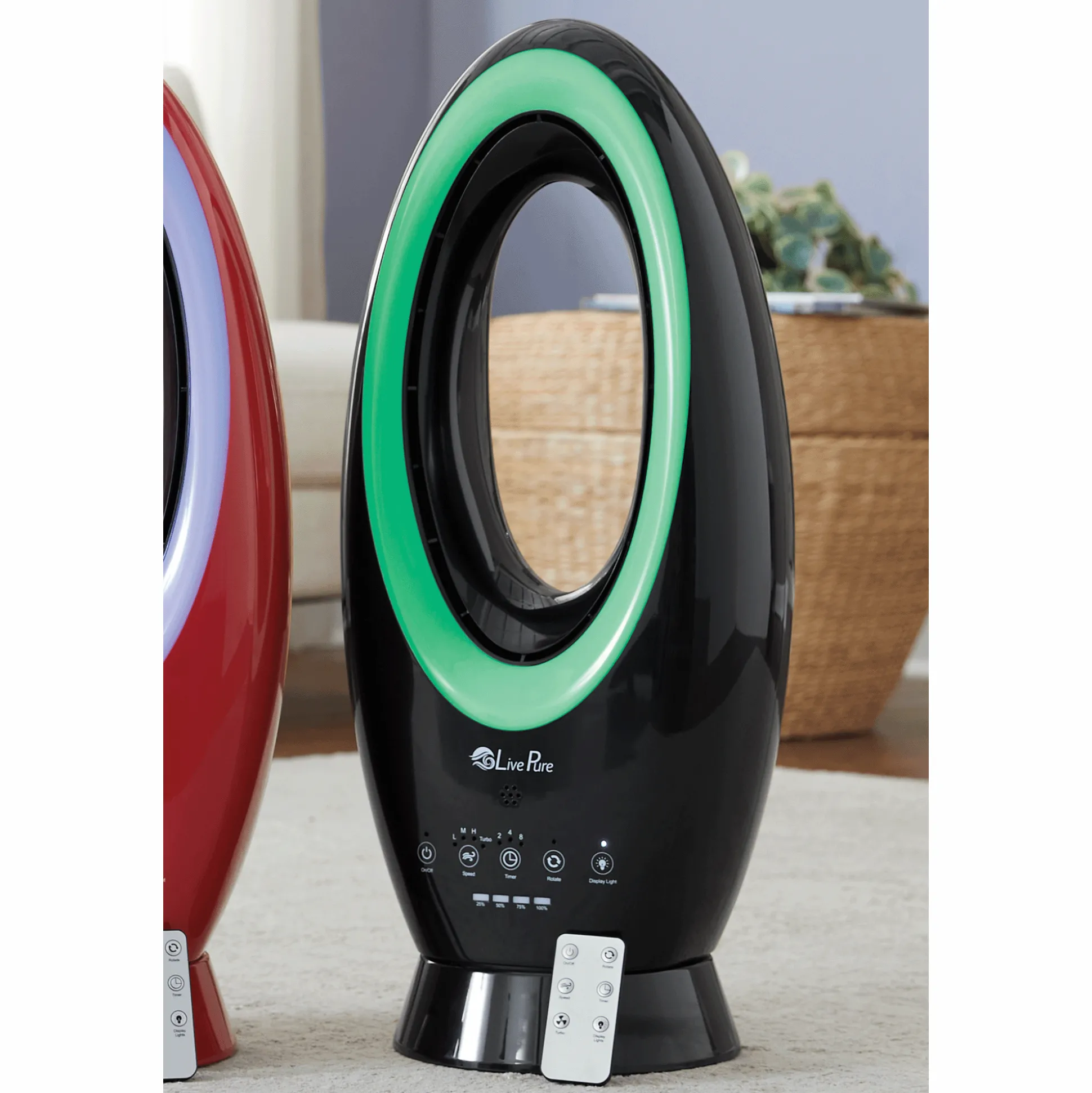 LivePure Bladeless Rechargeable Indoor/Outdoor Fan