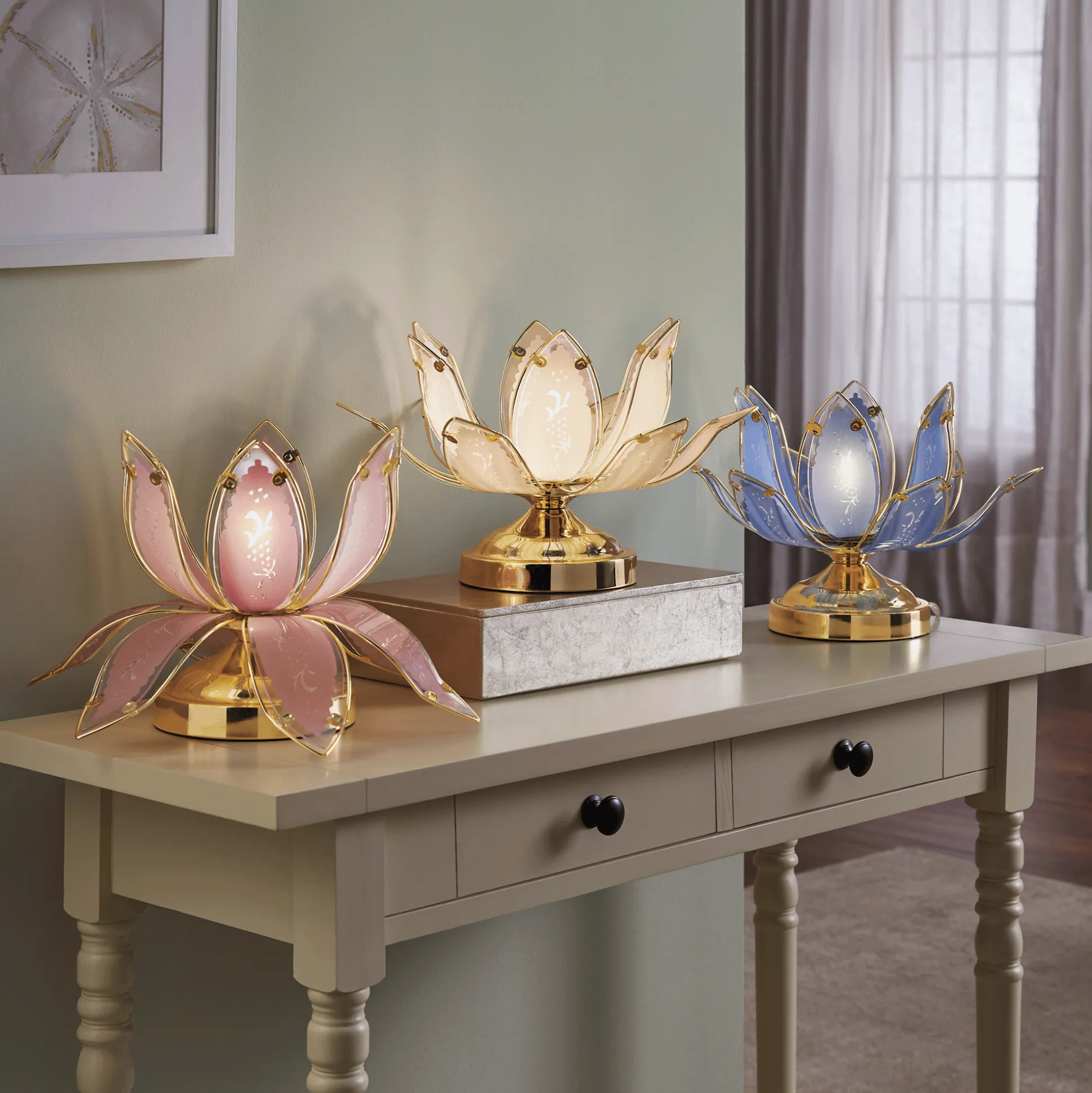Lotus Touch Lamp