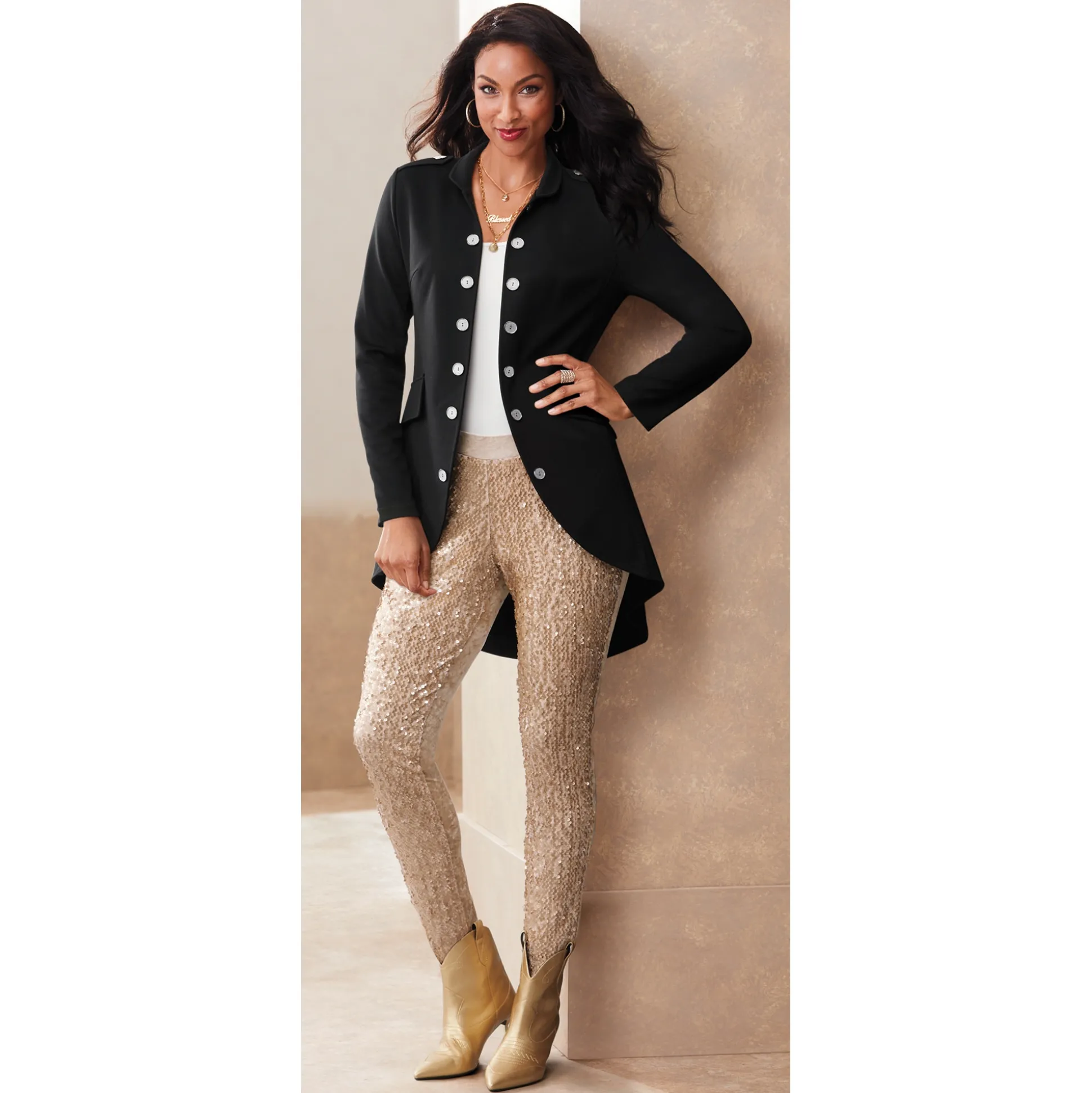 Lucinda Sequin Legging
