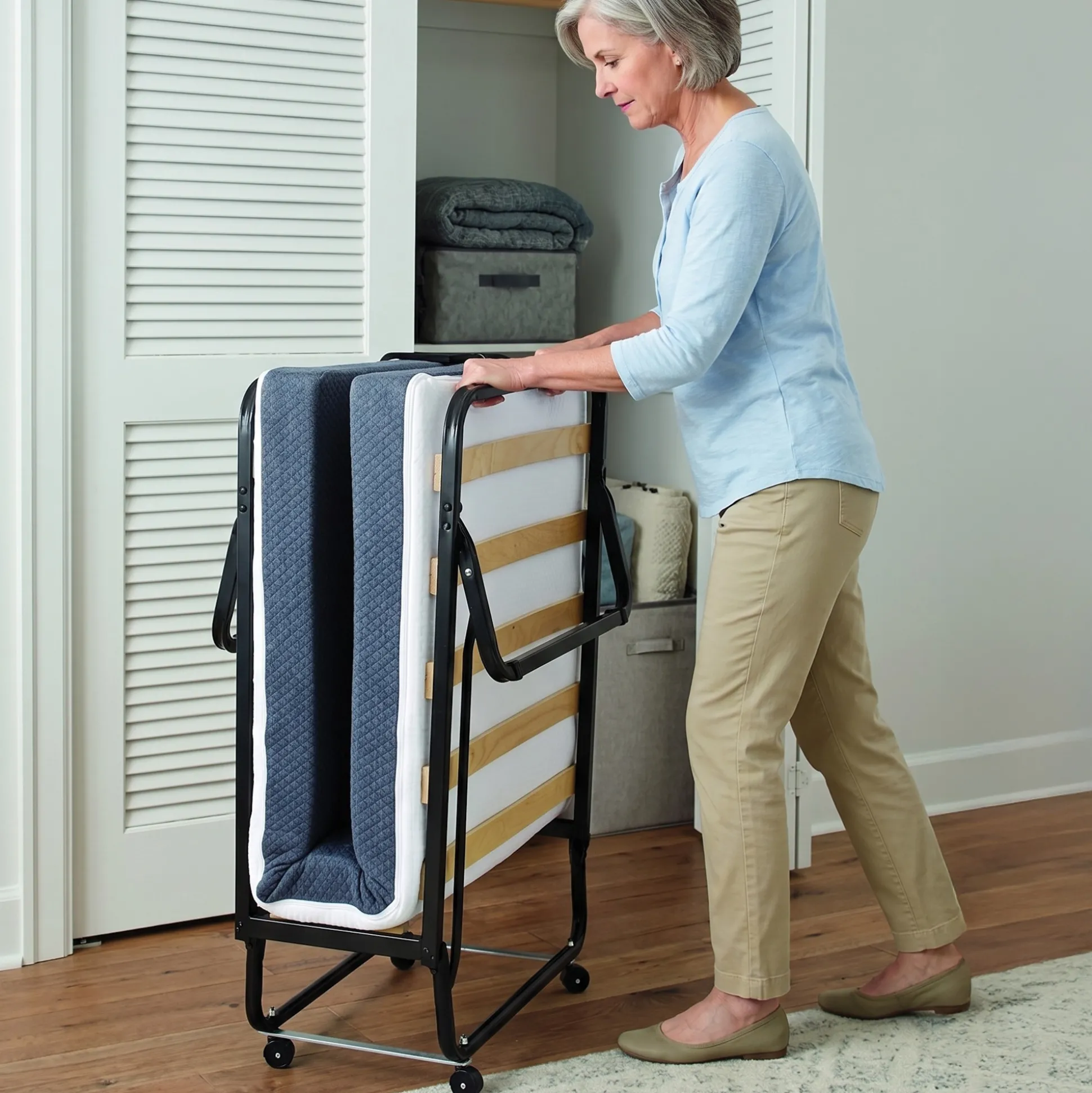 Luxor Rollaway Folding Guest Bed