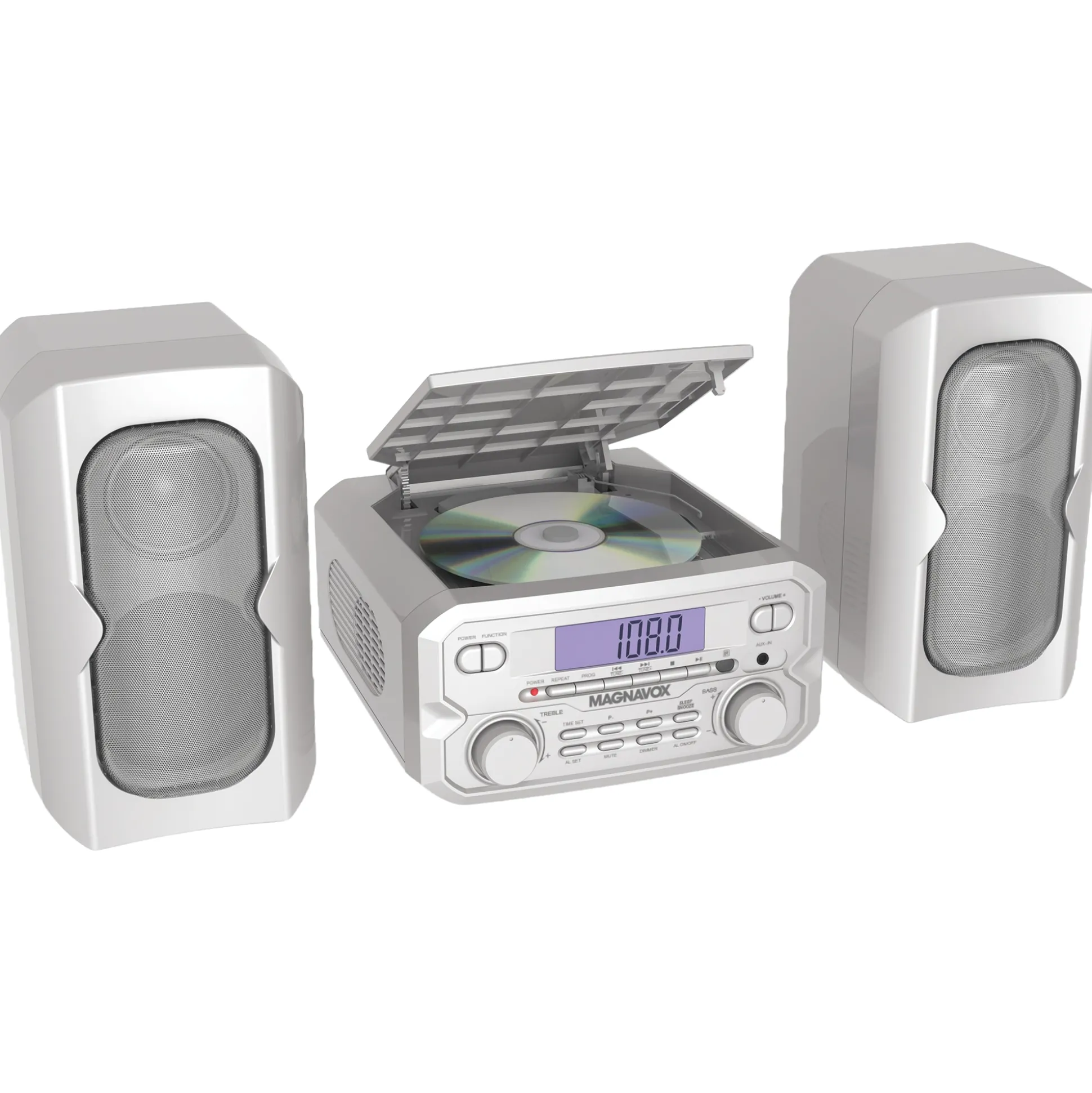 Magnavox 3-Piece CD Shelf System