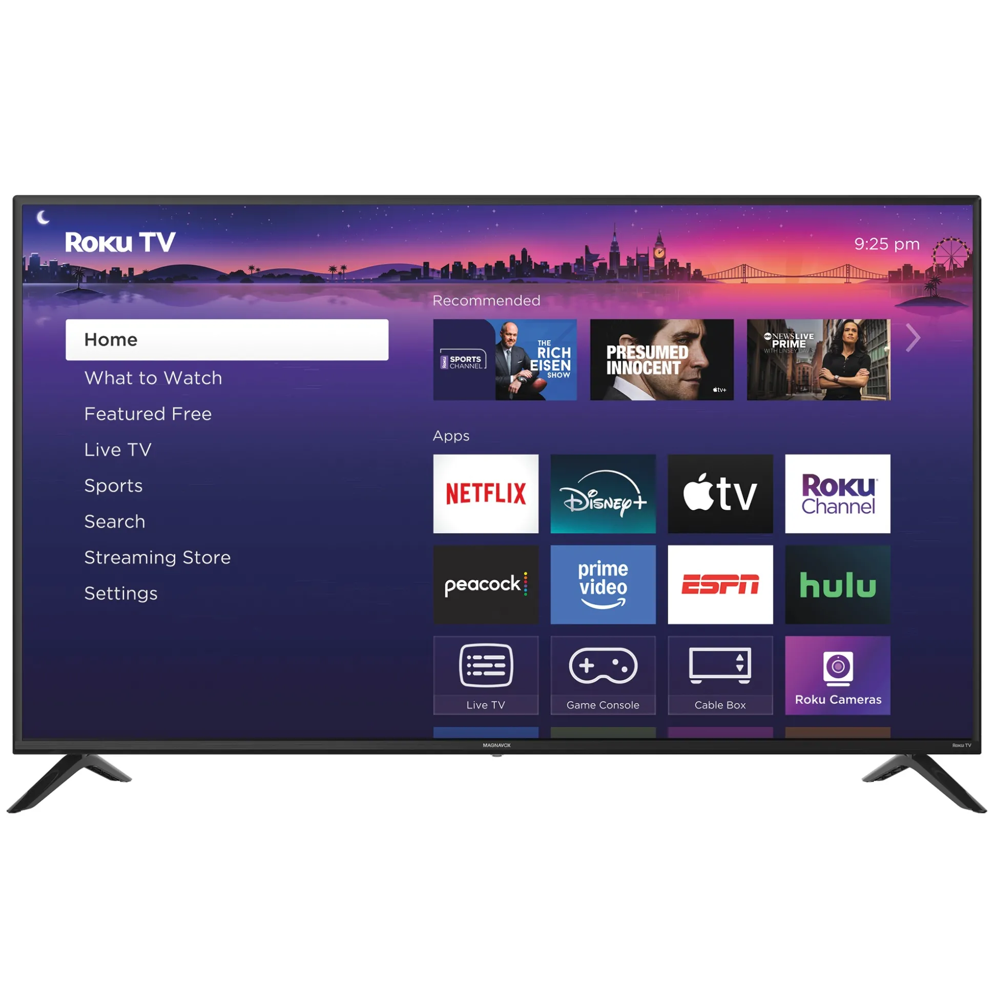 Magnavox 40" Smart TV with Roku