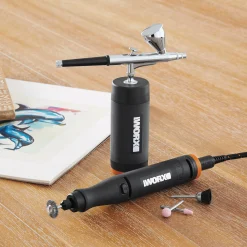 MAKERX 20-Volt Rotary Tool + Air Brush Kit by WORX