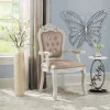 Marble Bird Accent Table