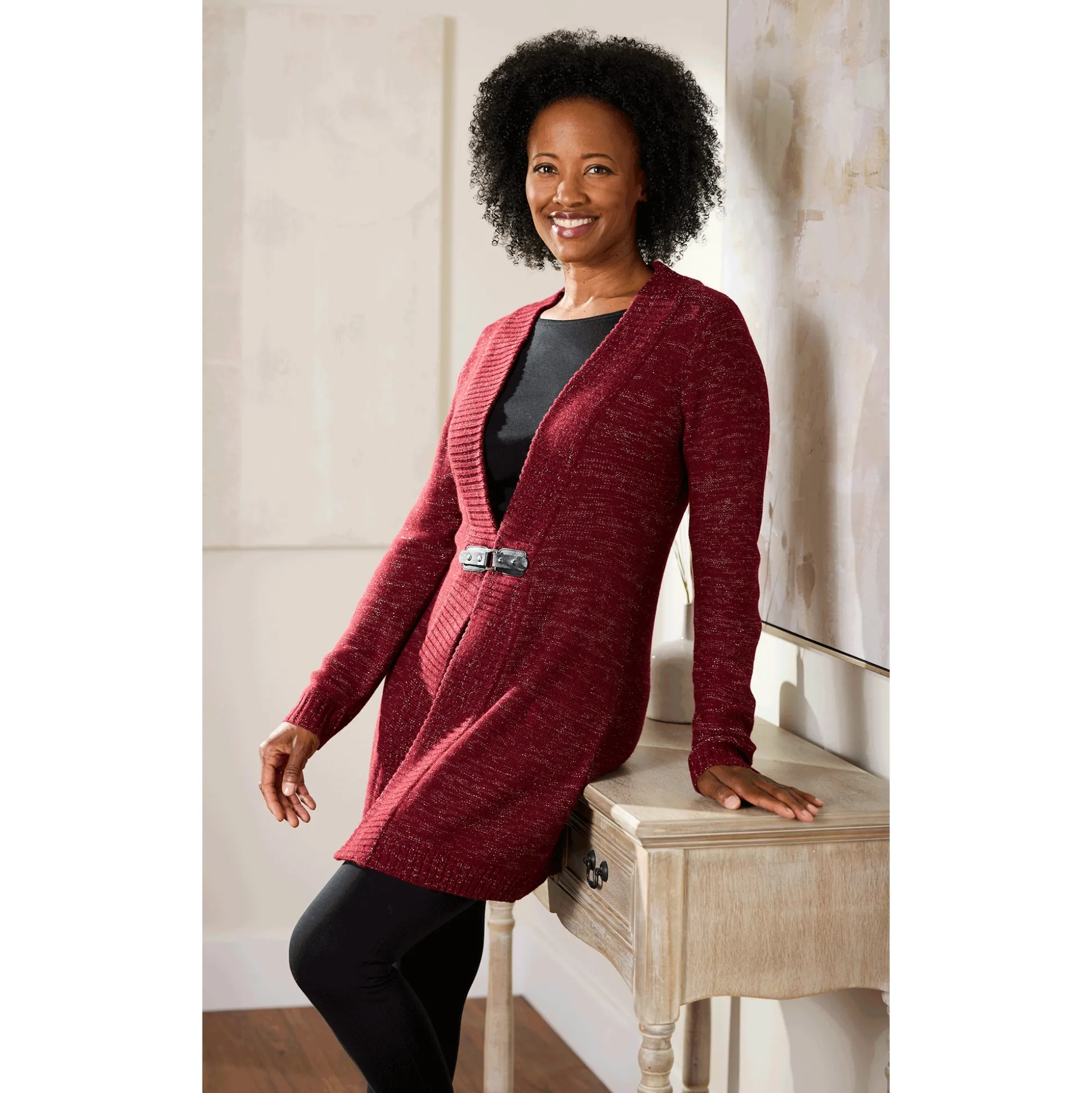 Marissa Buckle Cardigan