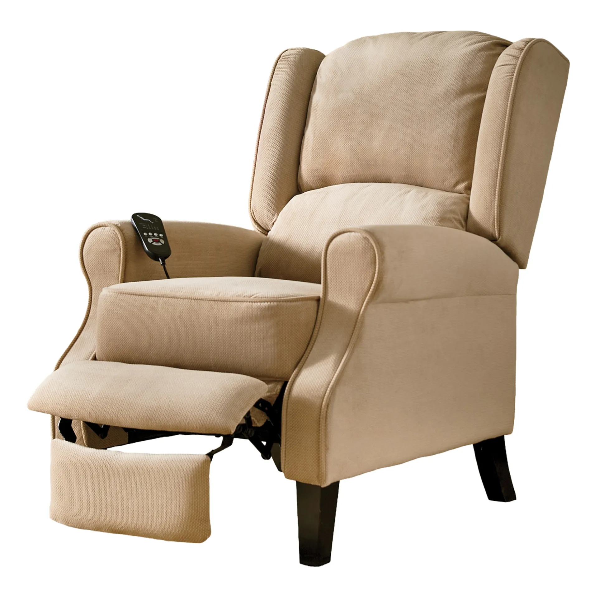 Massage Wingback Recliner with Heat