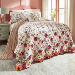 May Flowers Accent Pillow