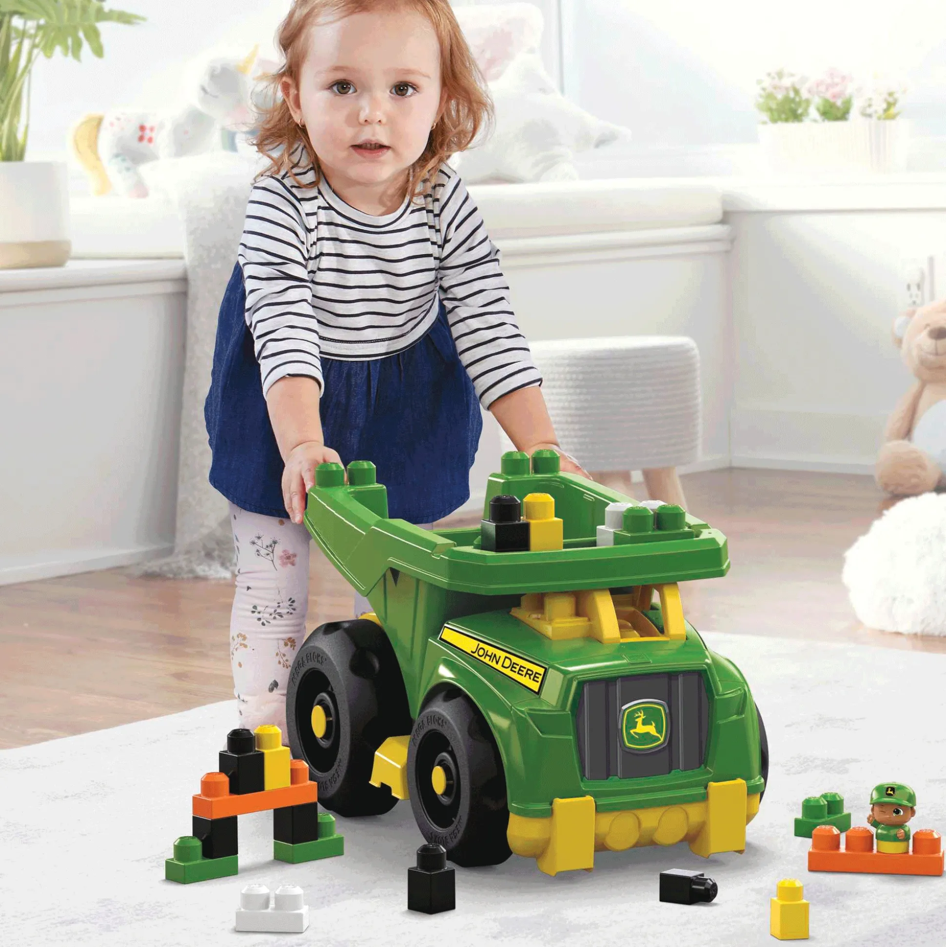 Mega Bloks John Deere Dump Truck